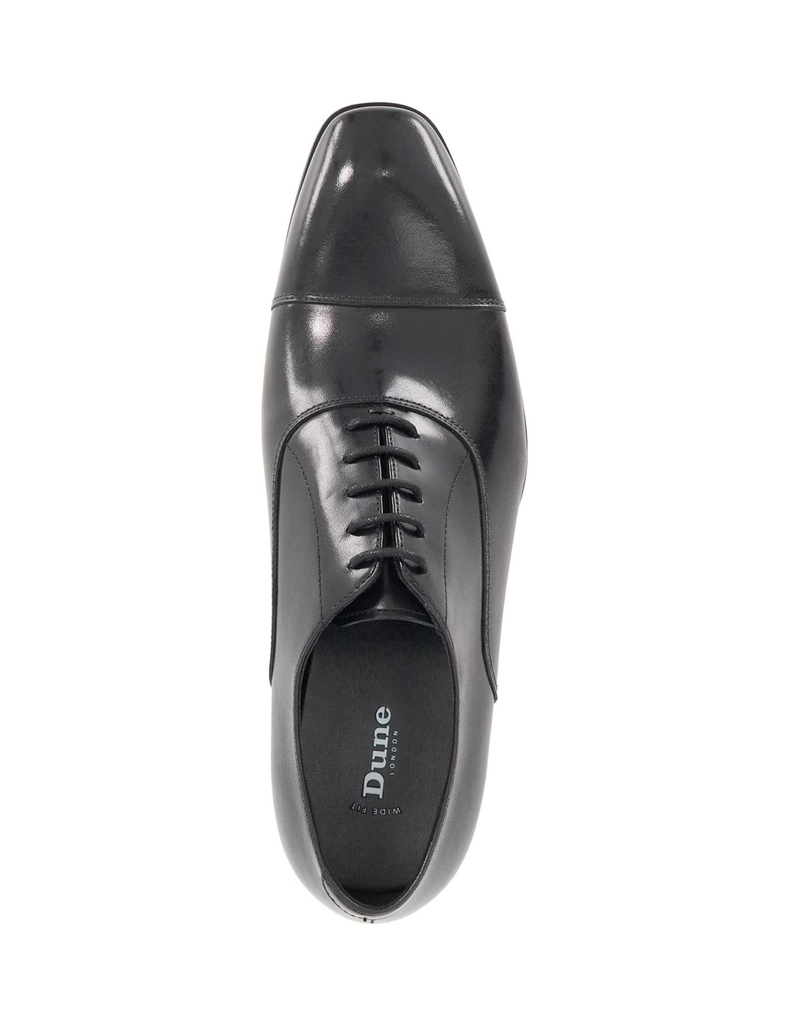 Wide Fit Leather Oxford Shoes 2 of 5