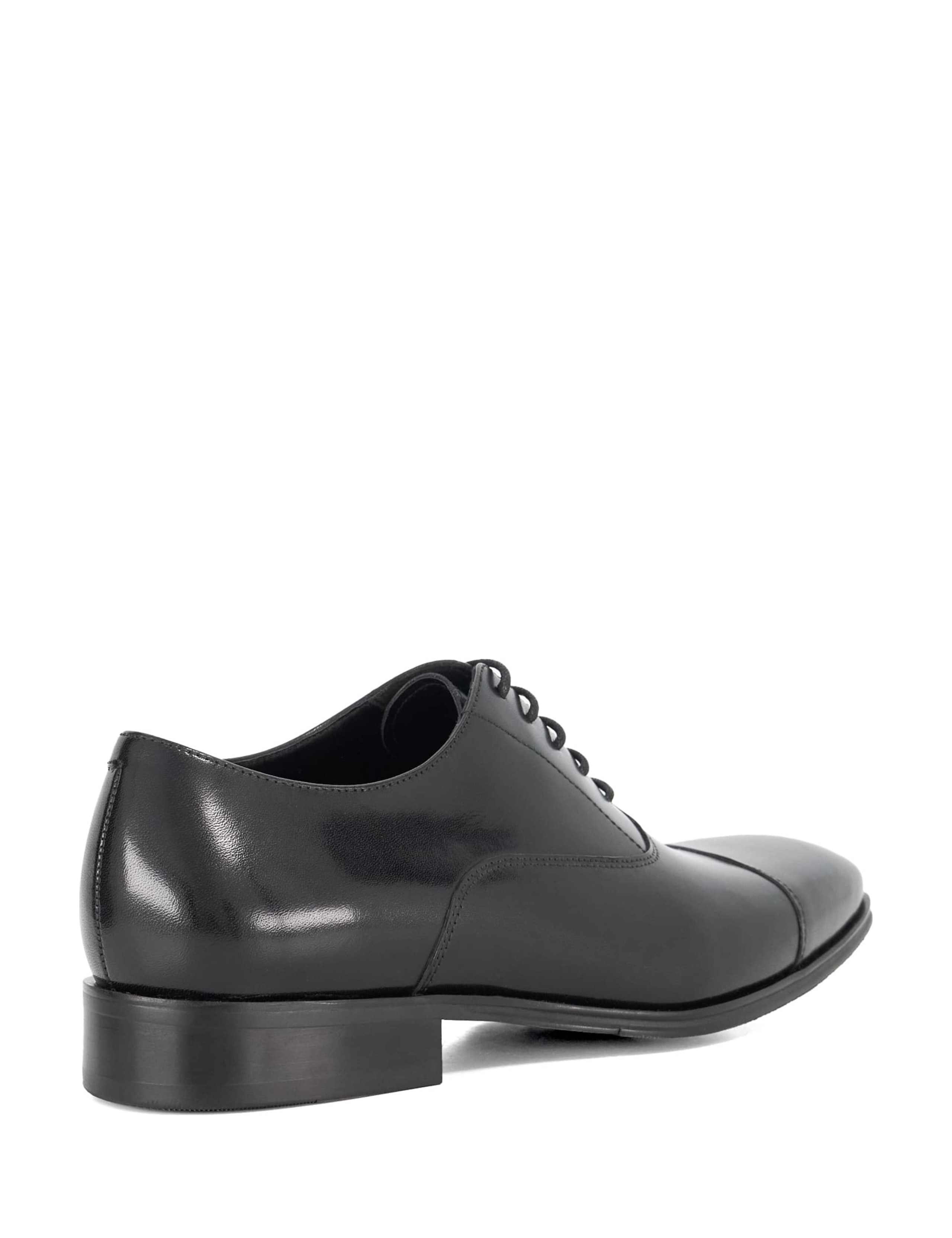 Wide Fit Leather Oxford Shoes 4 of 5