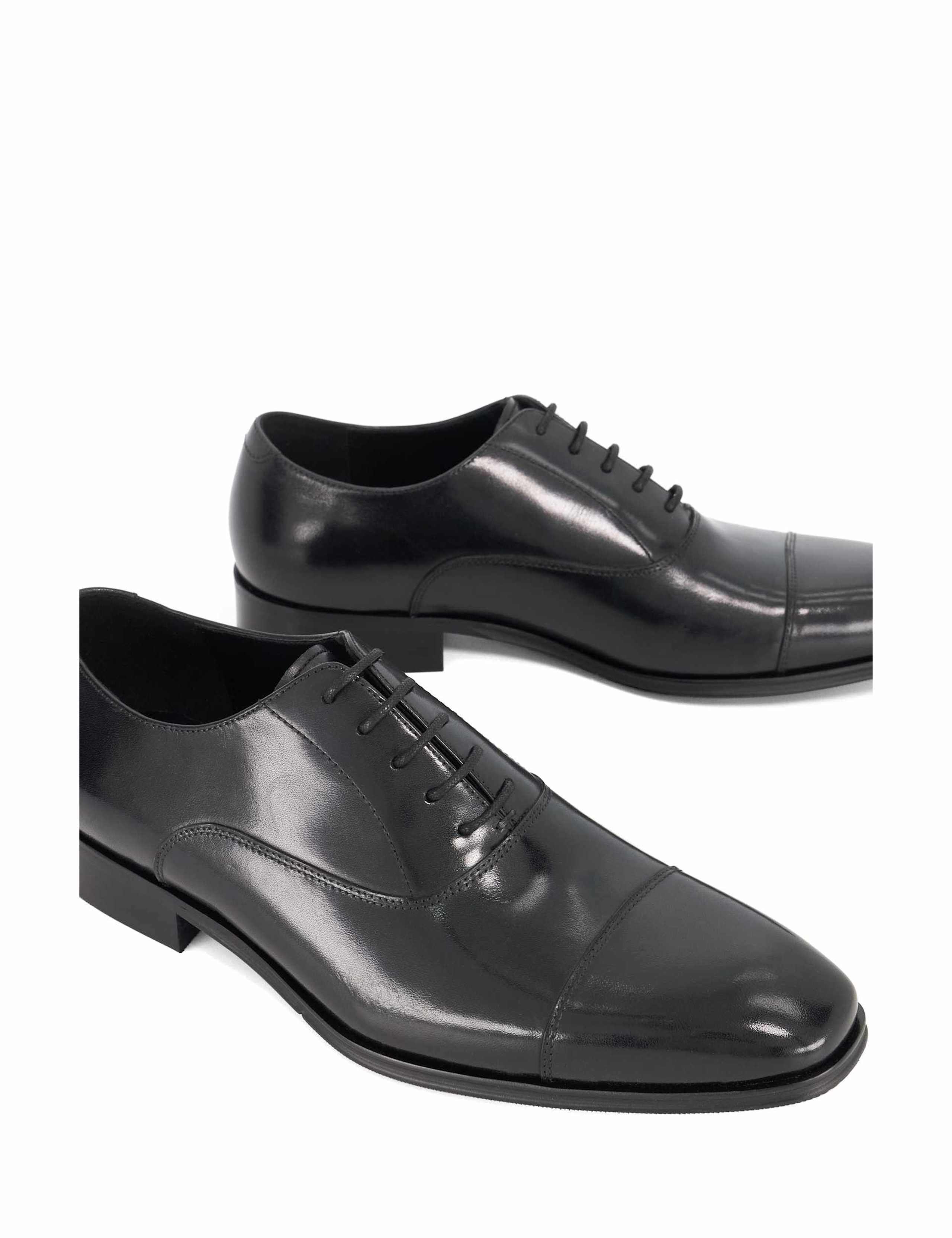 Wide Fit Leather Oxford Shoes 5 of 5