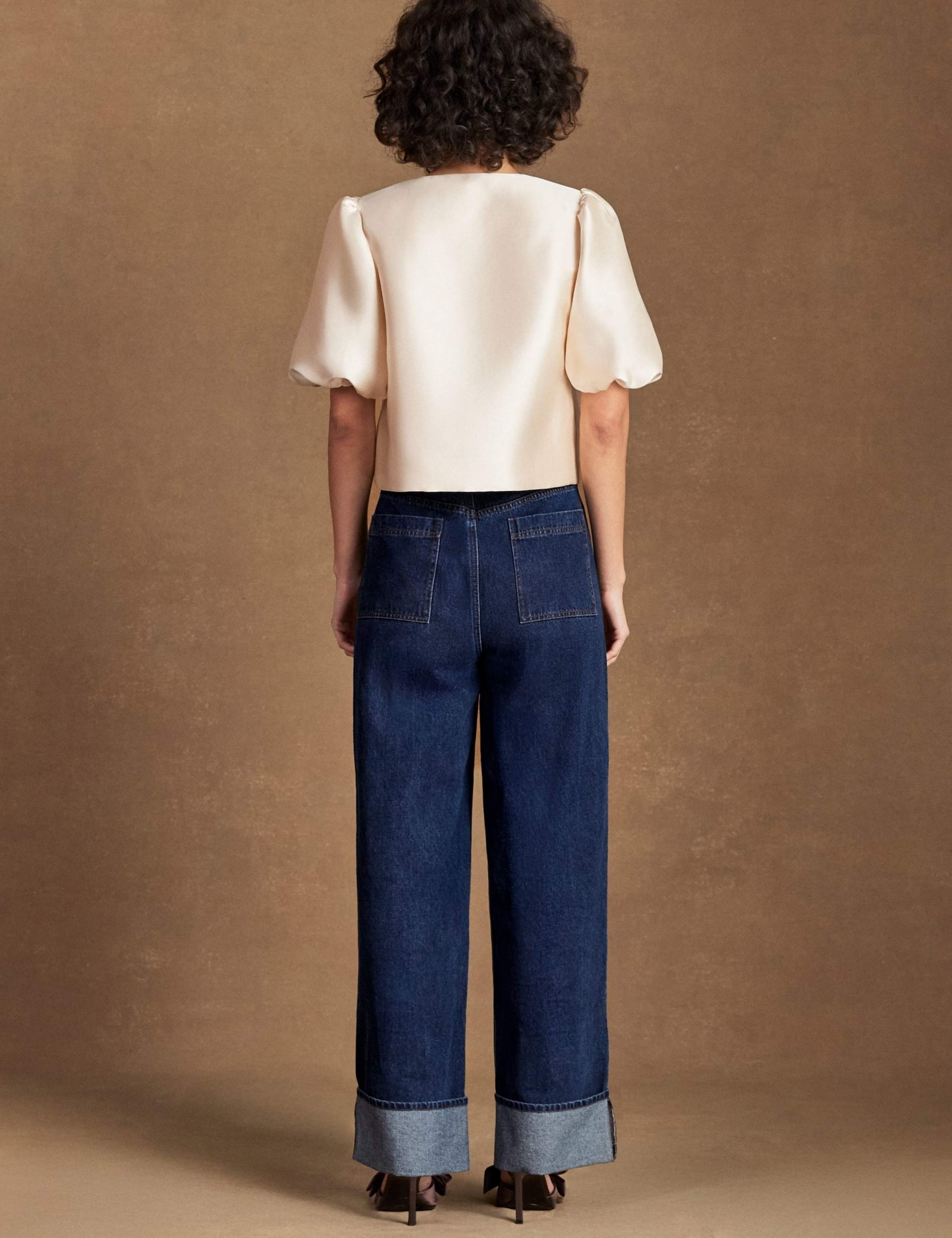 Round Neck Puff Sleeve Top 3 of 5