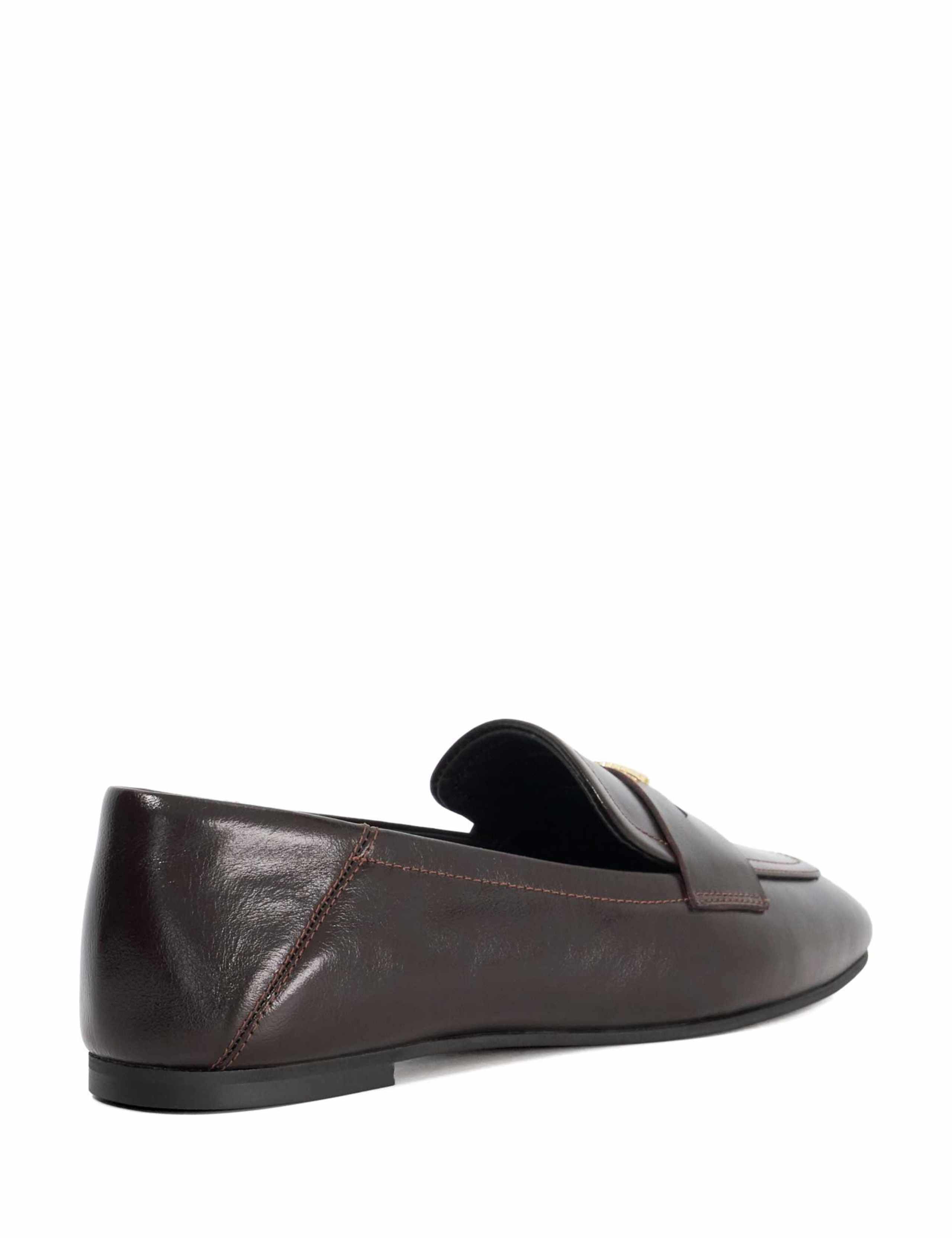 Leather Square Toe Loafers 5 of 6