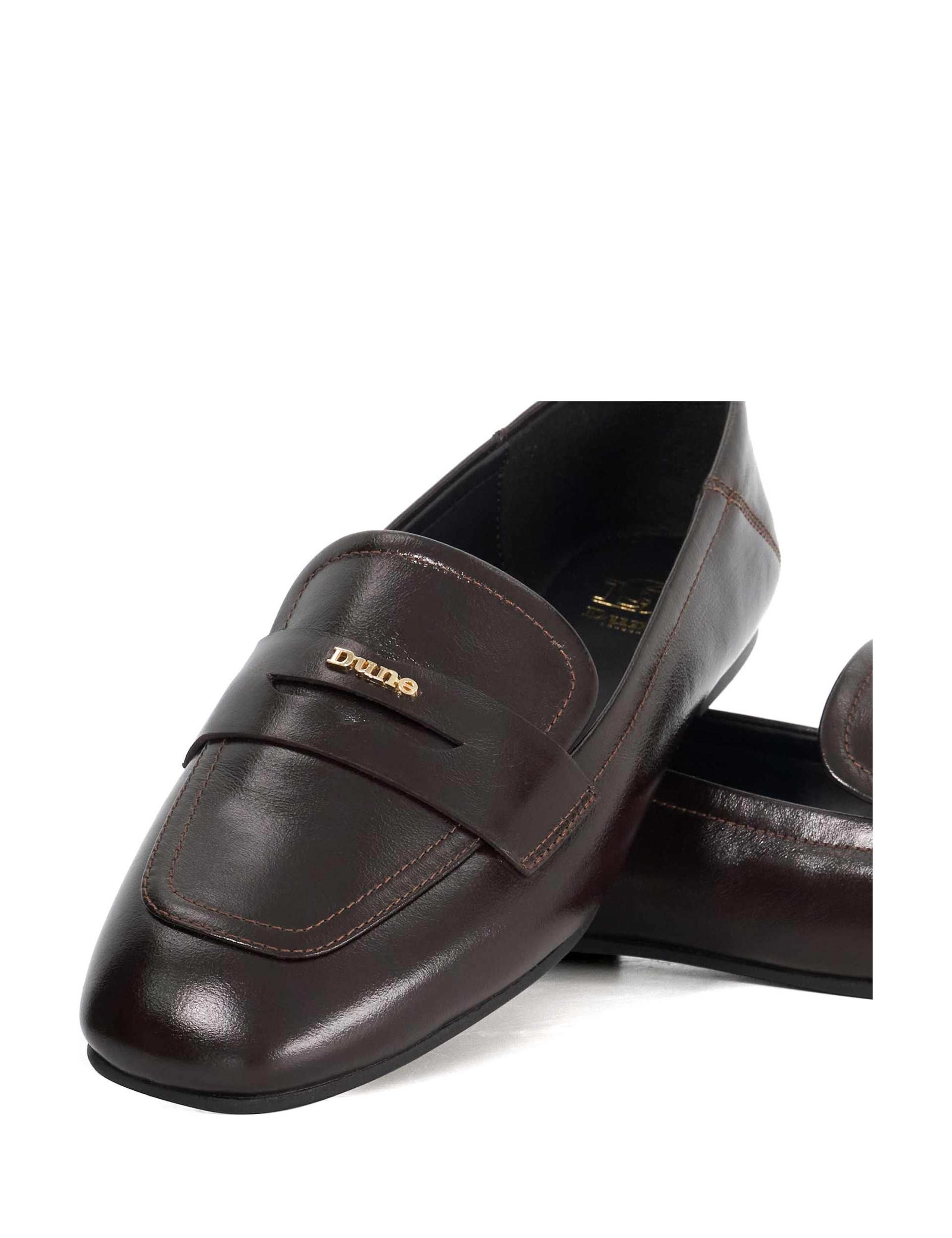 Leather Square Toe Loafers 6 of 6