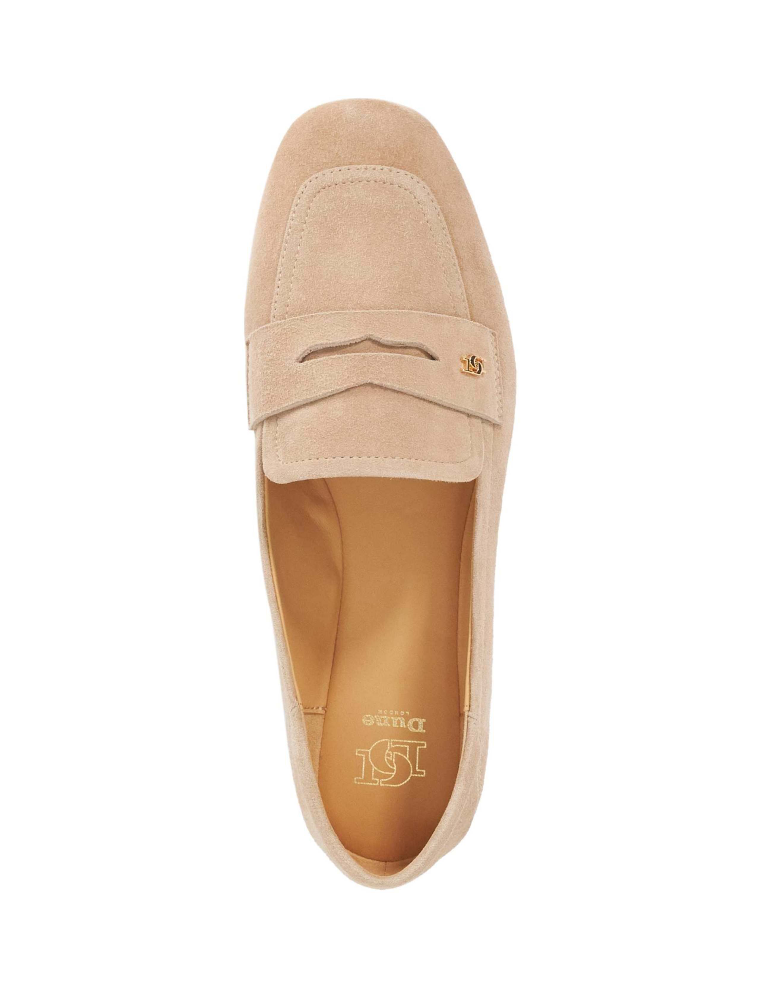 Leather Square Toe Loafers 3 of 6