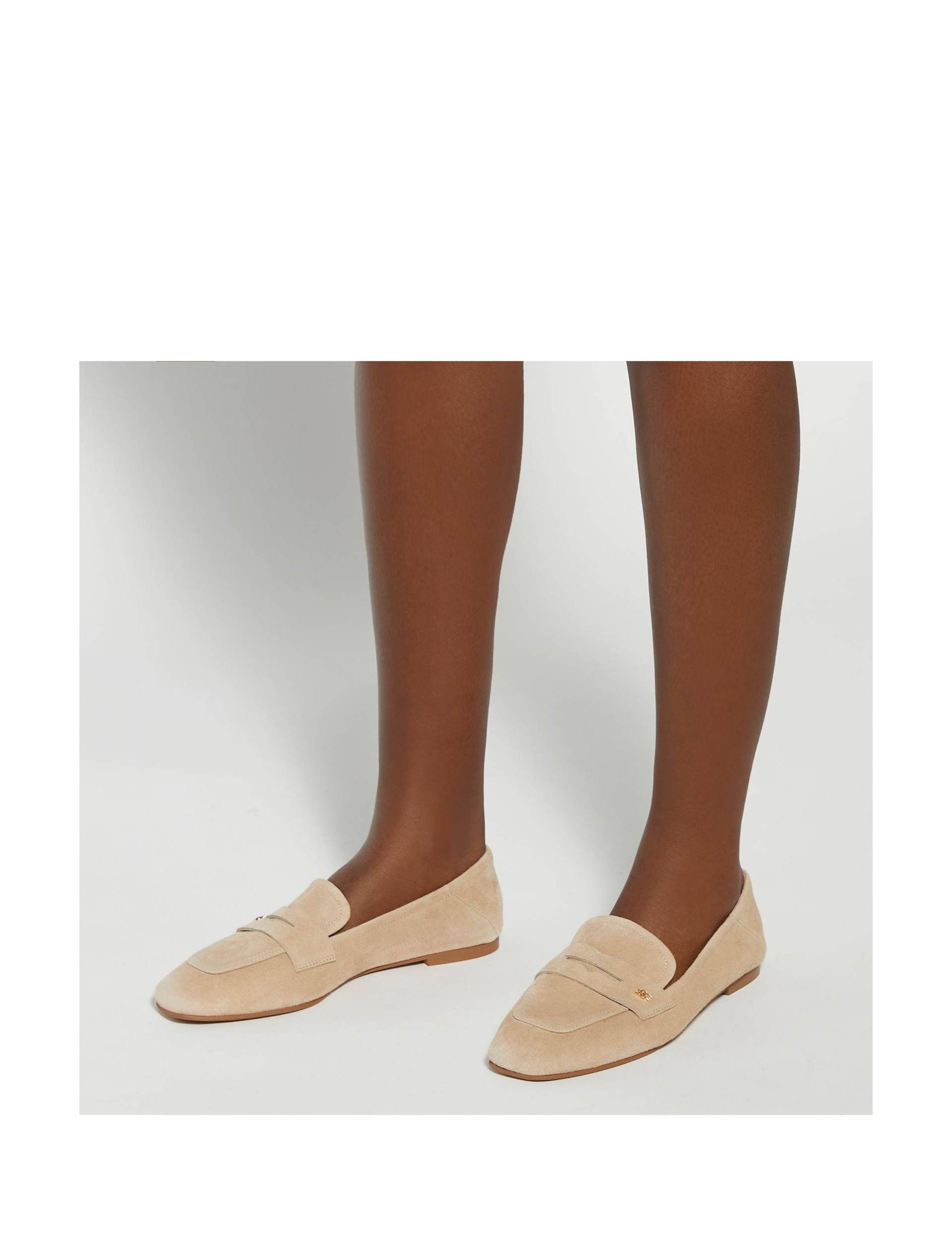 Leather Square Toe Loafers 5 of 6