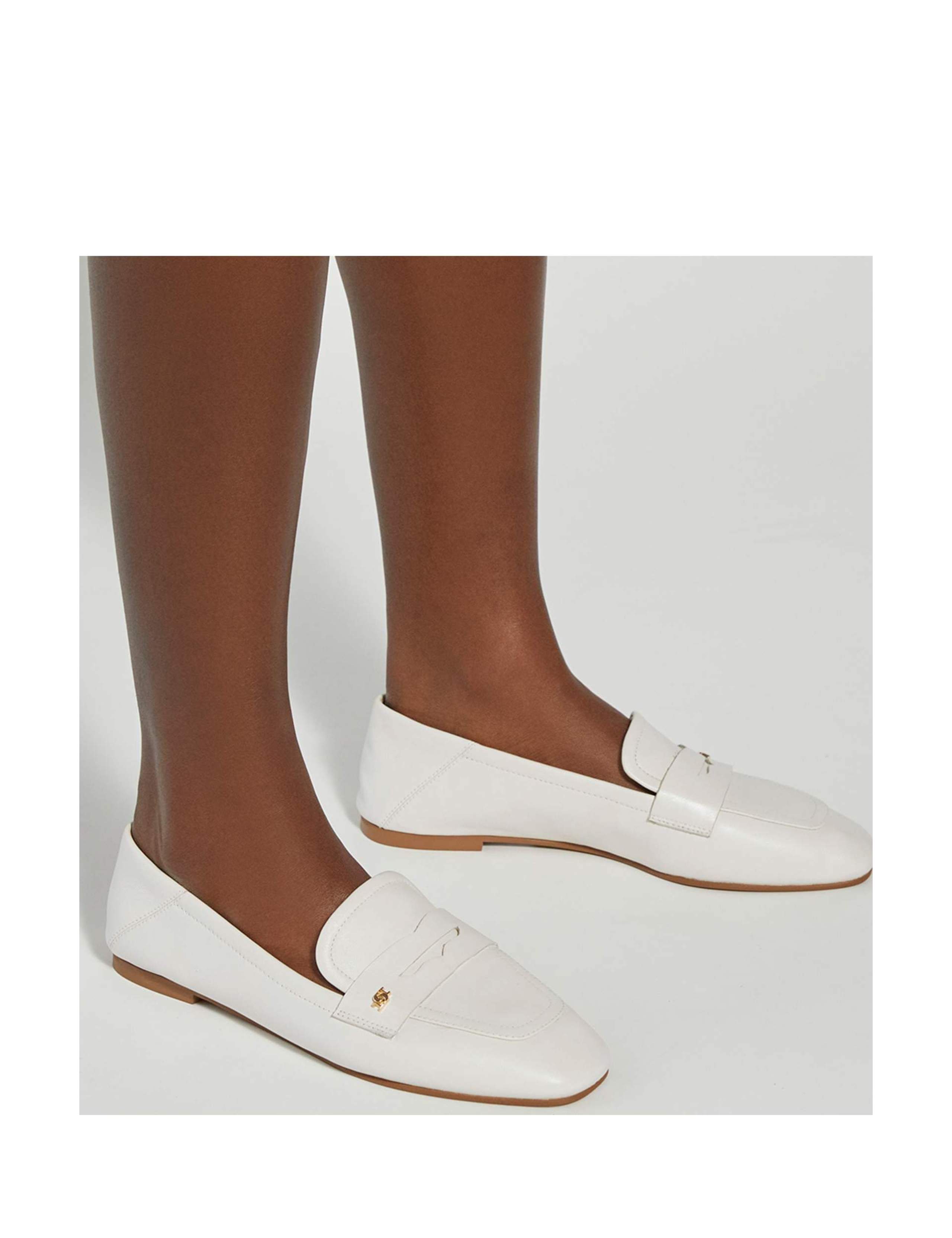 Leather Square Toe Loafers 5 of 6