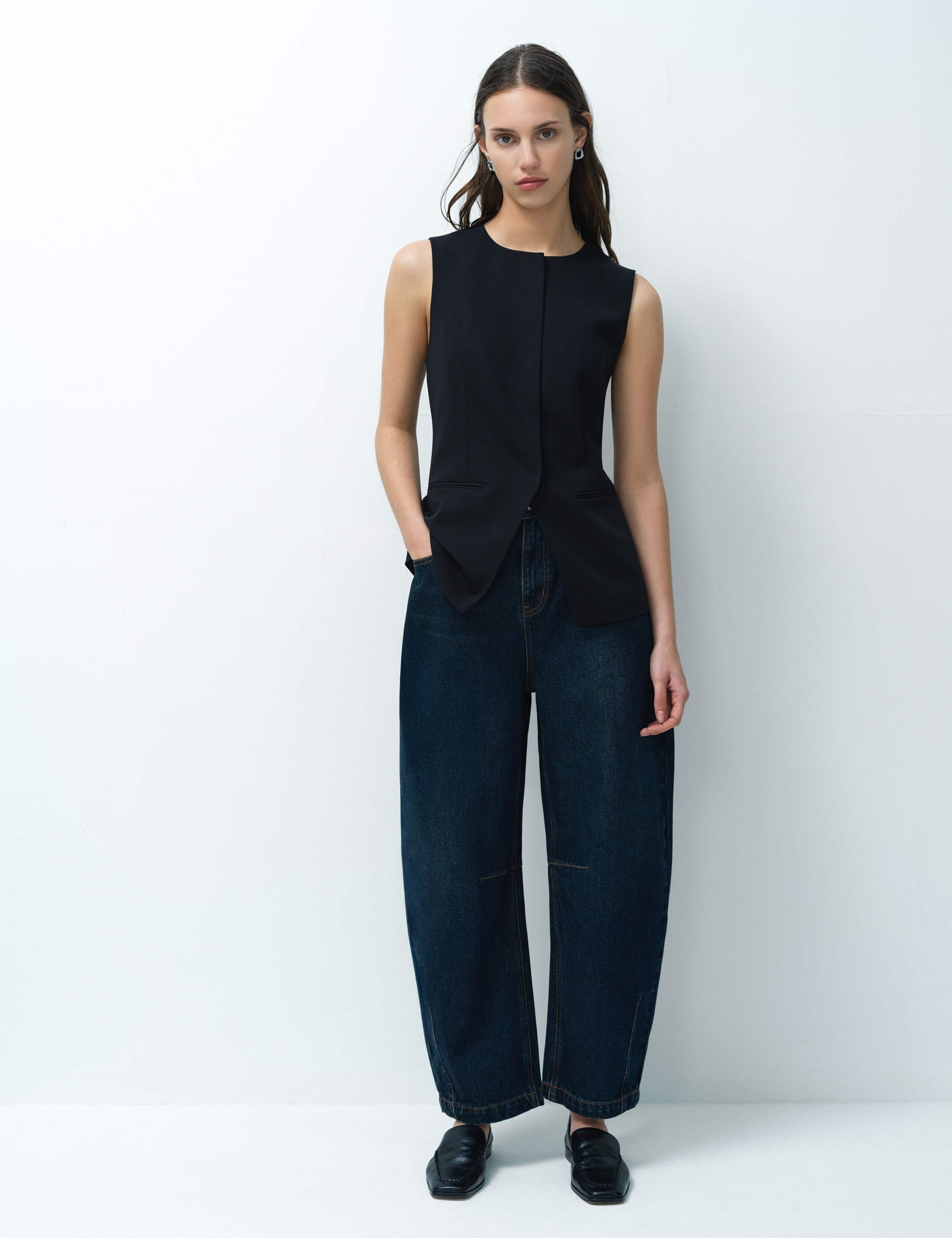 Tailored Longline Waistcoat 4 of 4