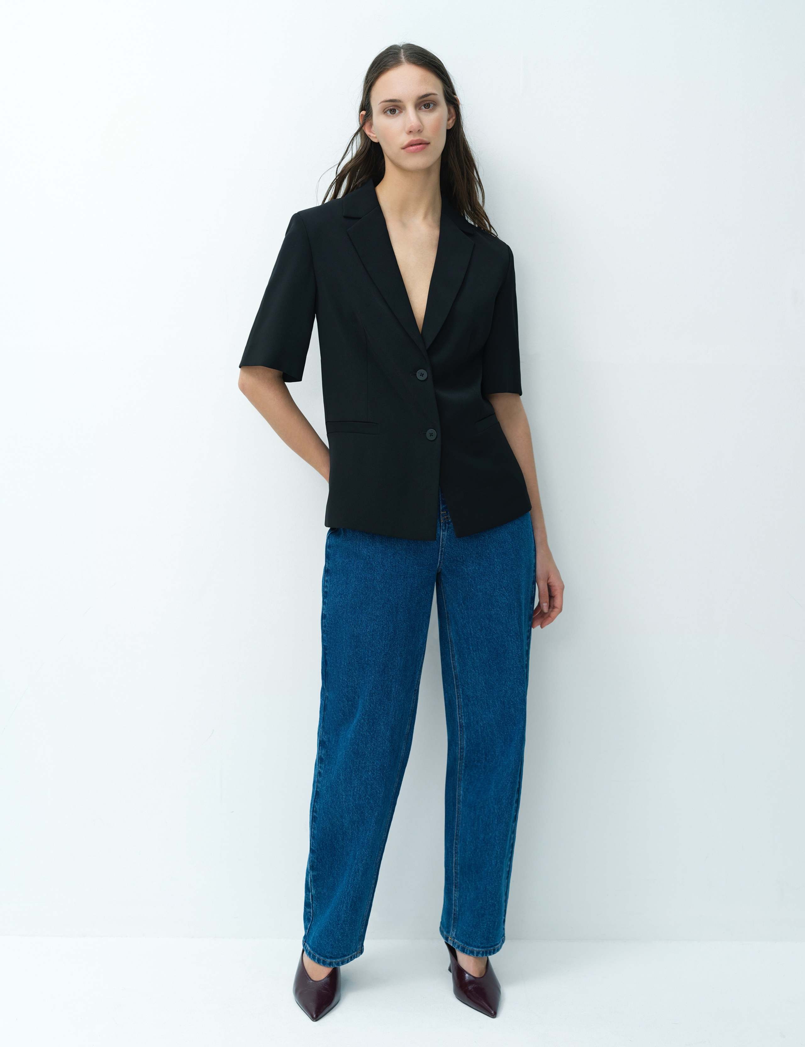 Tailored Short Sleeve Blazer 5 of 6