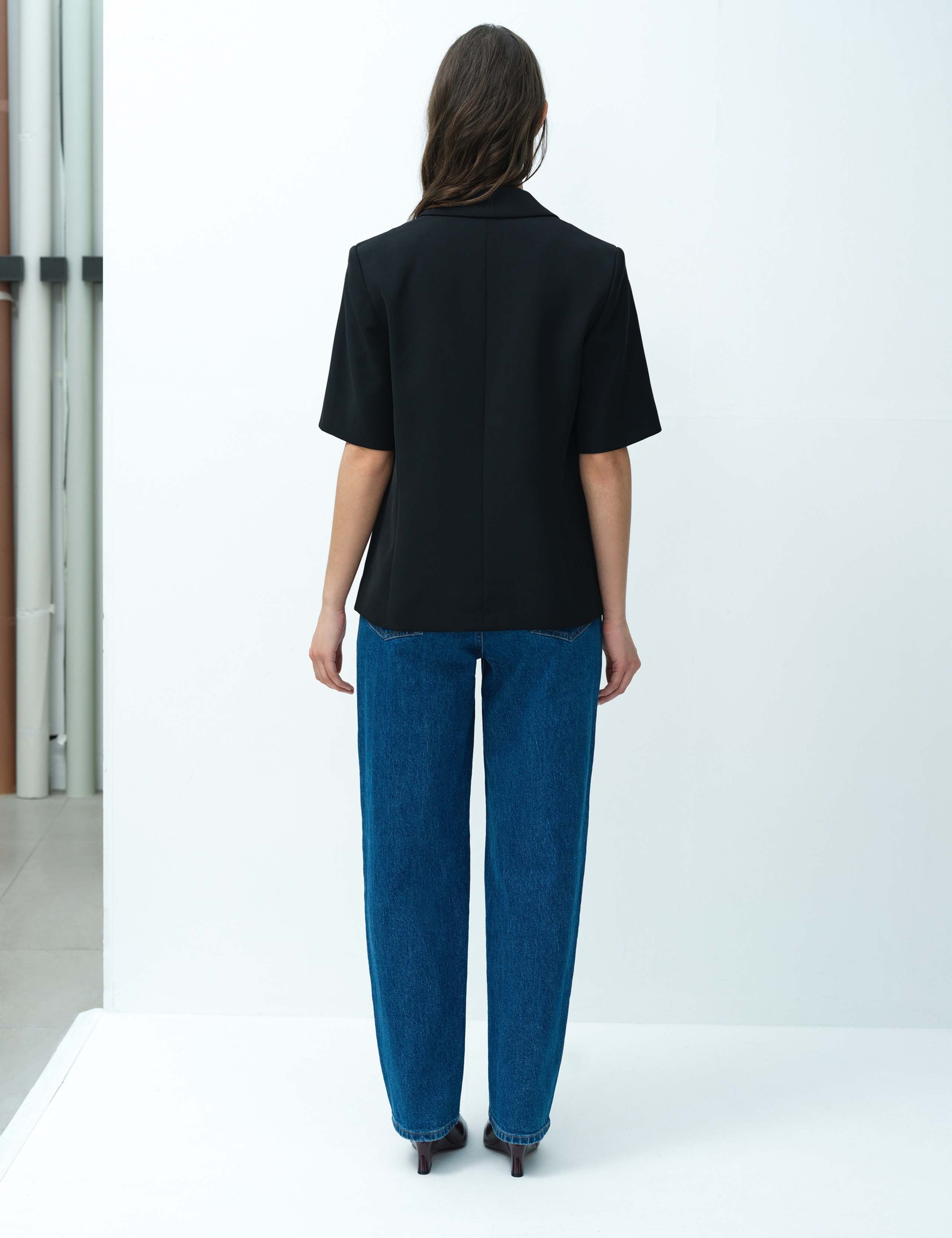 Tailored Short Sleeve Blazer 6 of 6