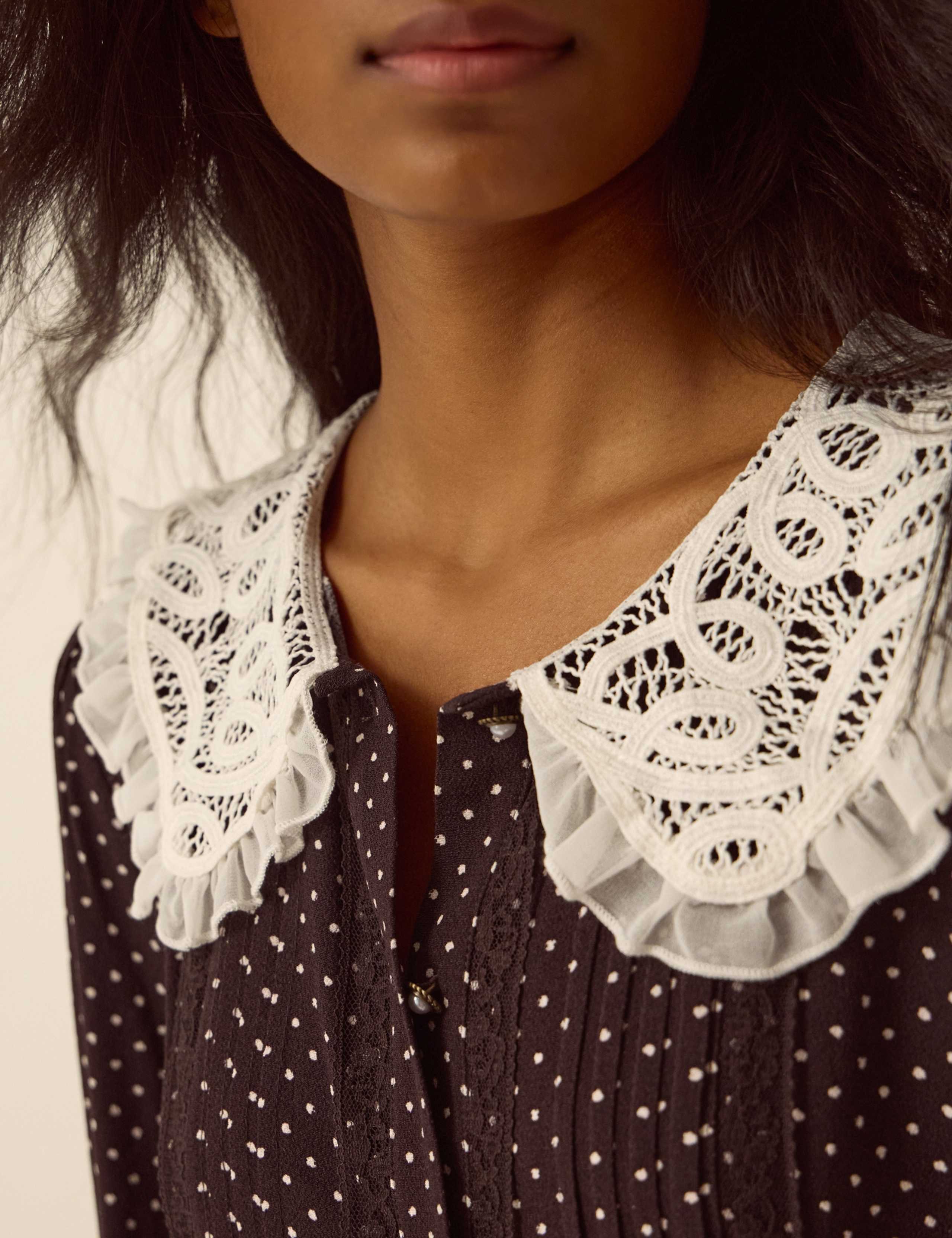 Polka Dot Midi Tea Dress 5 of 5
