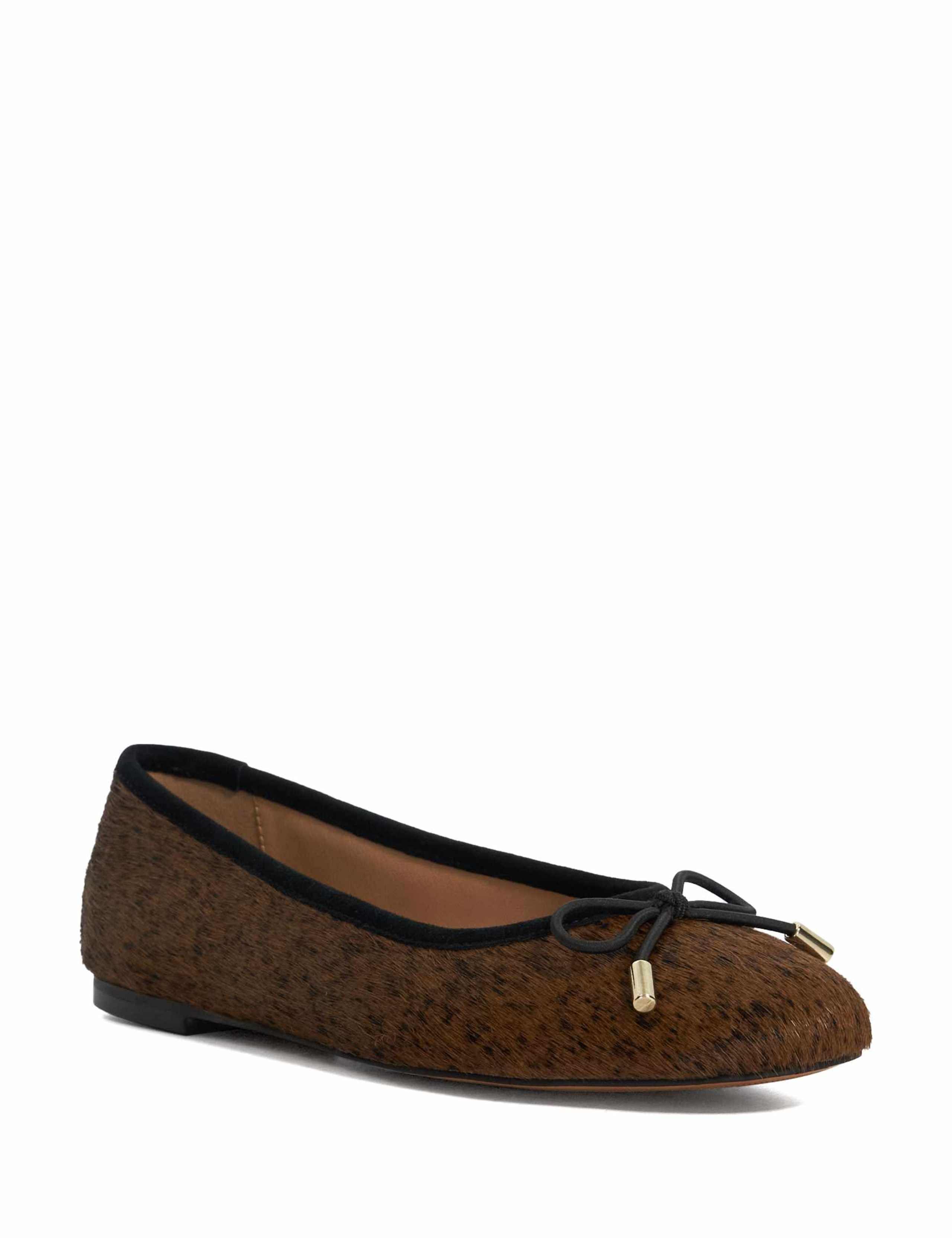 Leather Ballet Pumps 3 of 6