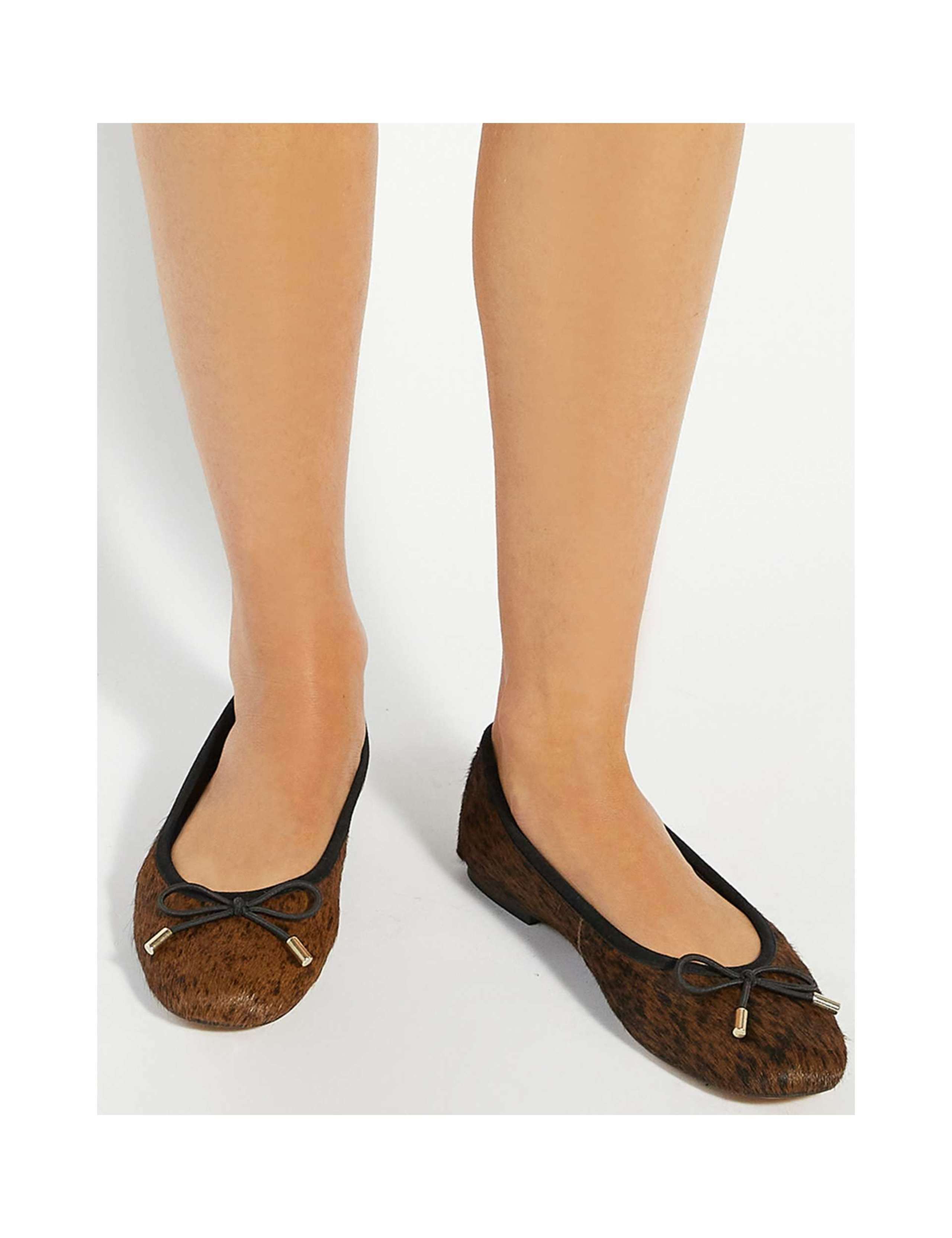 Leather Ballet Pumps 4 of 6