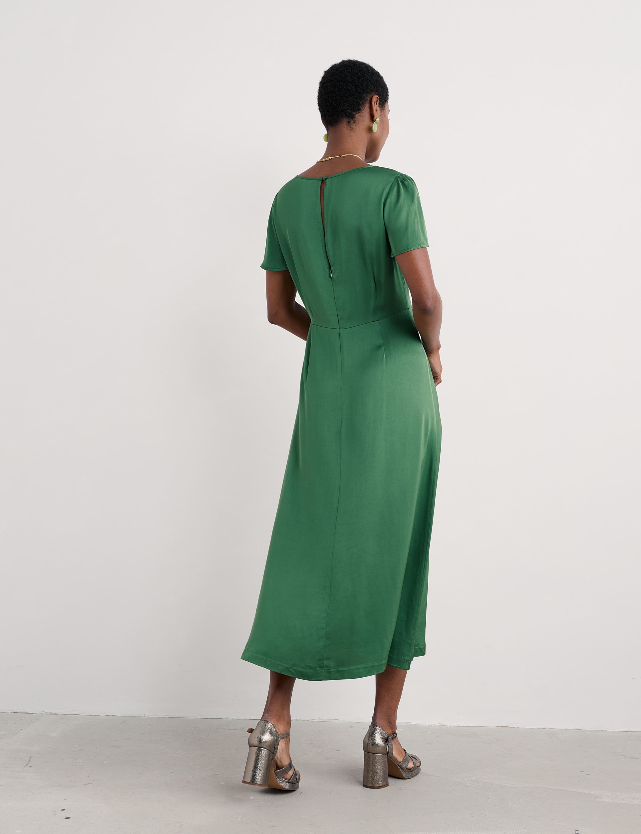 Midi Waisted Dress 4 of 4