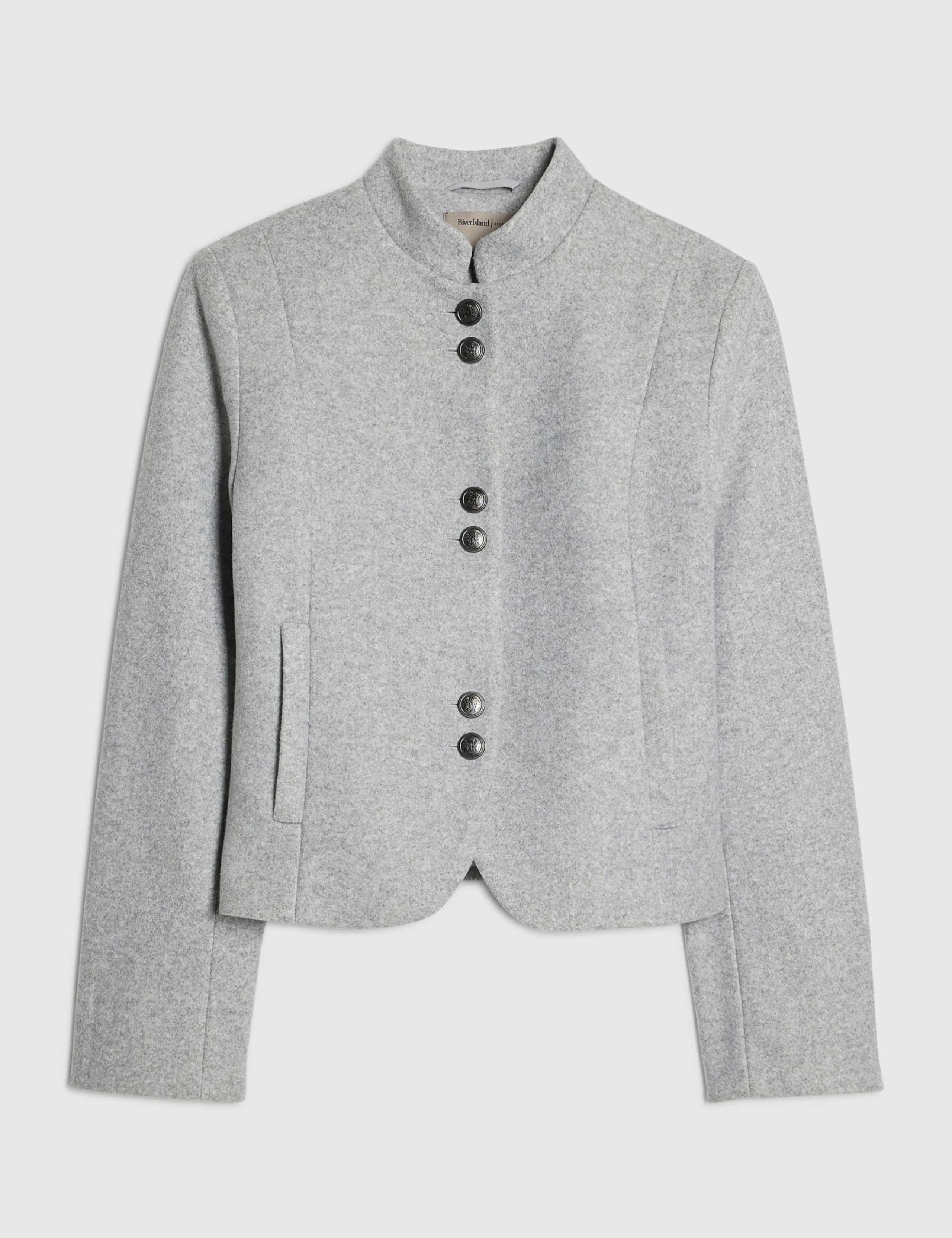 Slim Fit Button Front Blazer 3 of 6