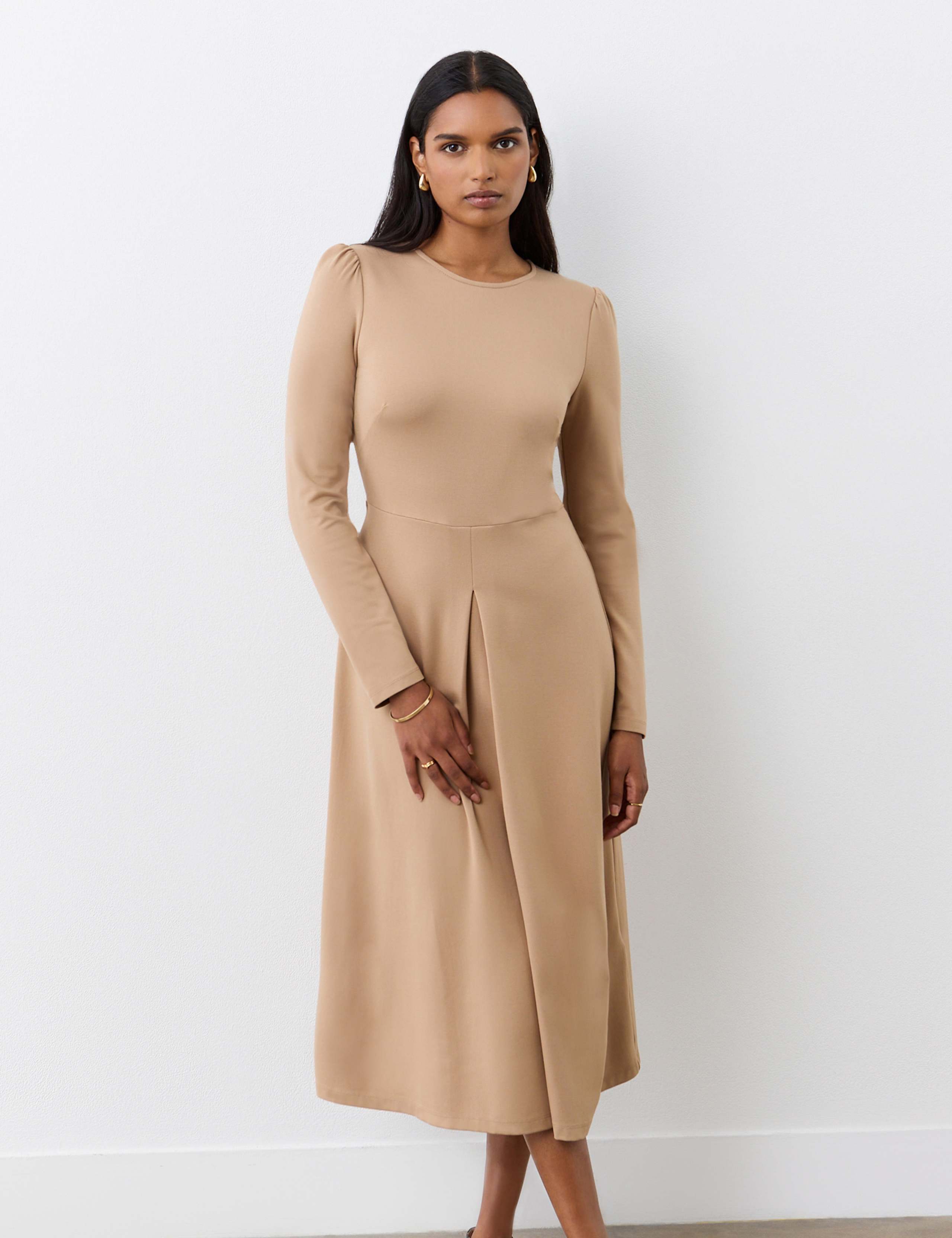 Ponte Jersey Midi Dress 4 of 4