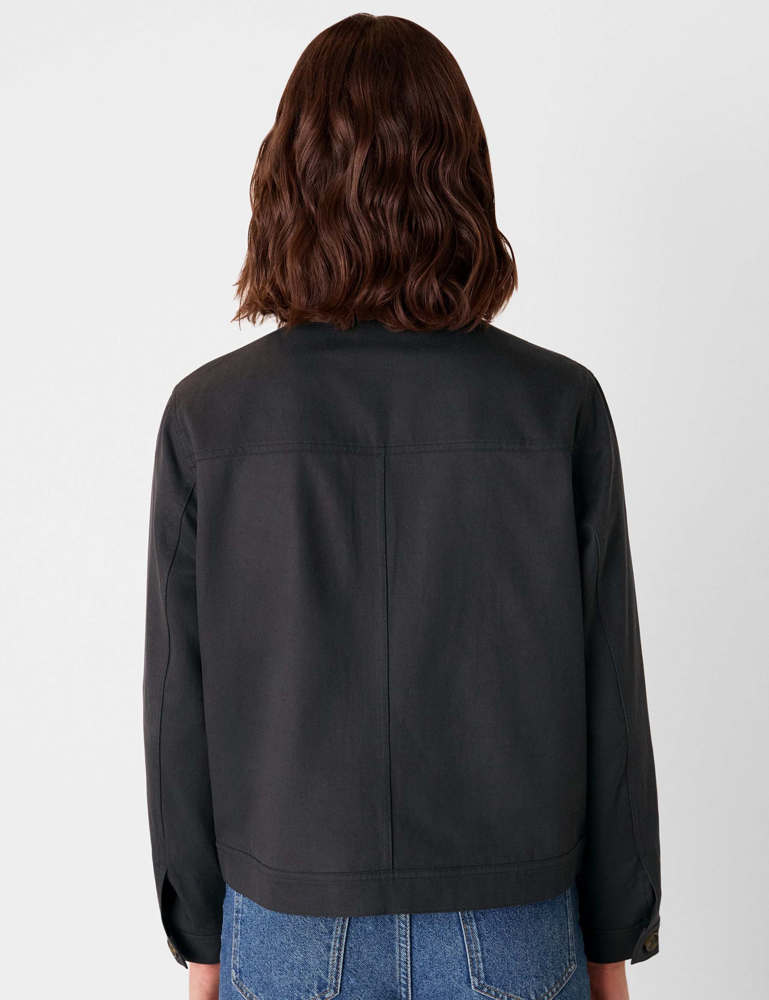 Mia Cotton Blend Utility Jacket 3 of 4