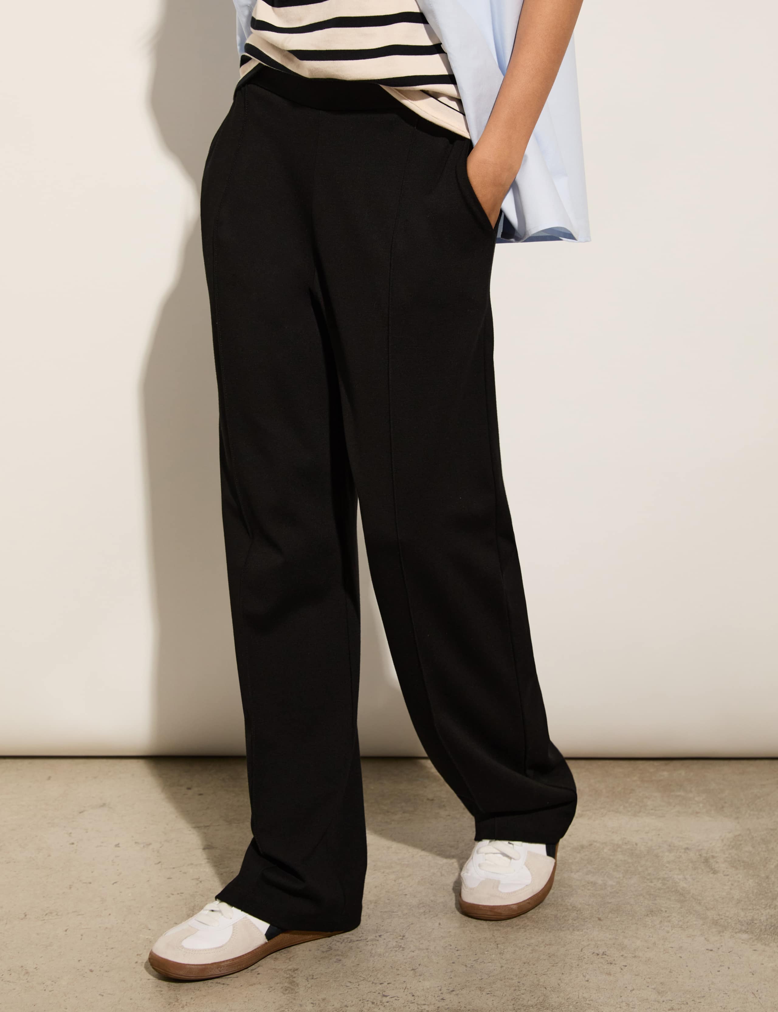 Seam Detail Wide Leg Trousers 3 of 7