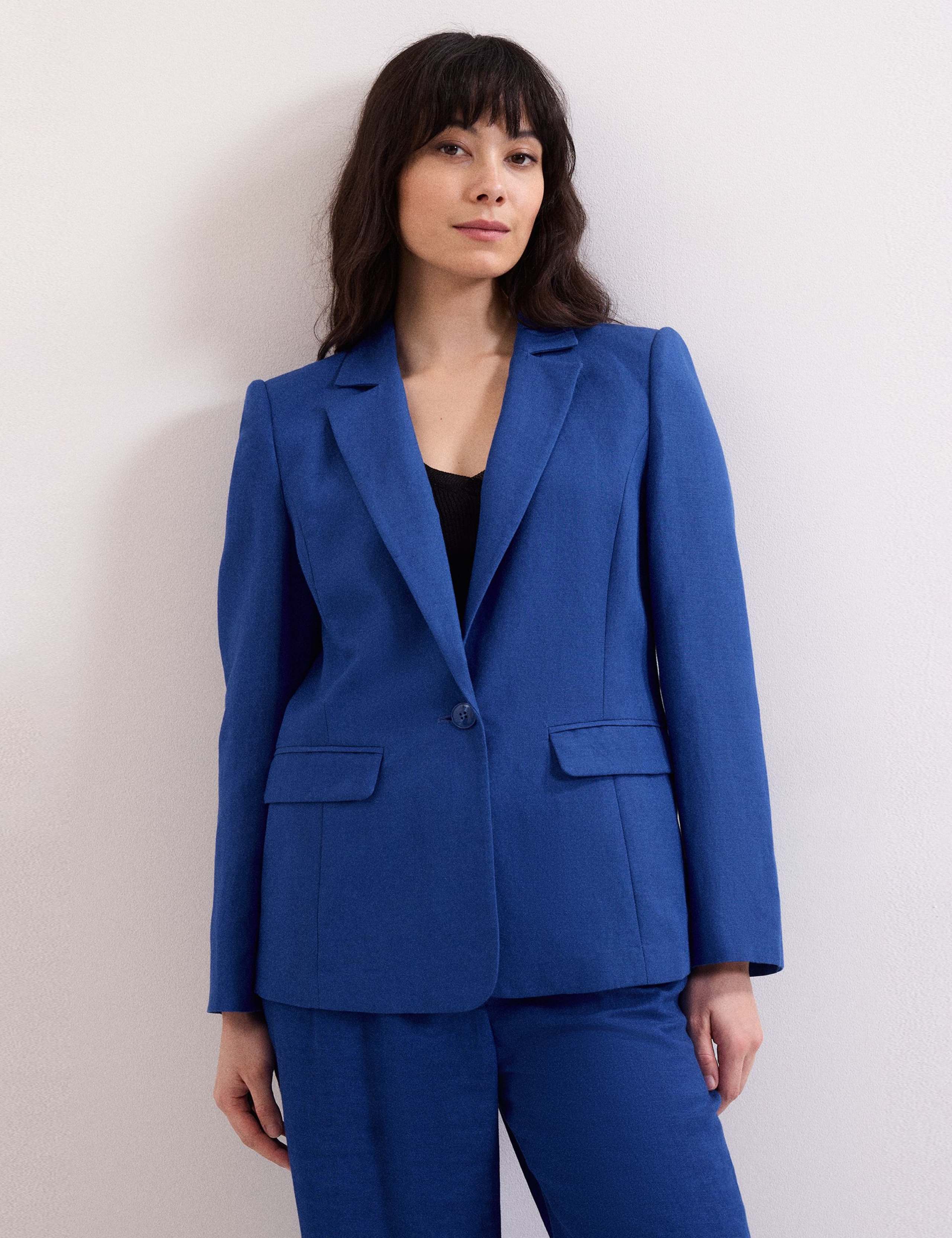 Linen Rich Blazer 1 of 6