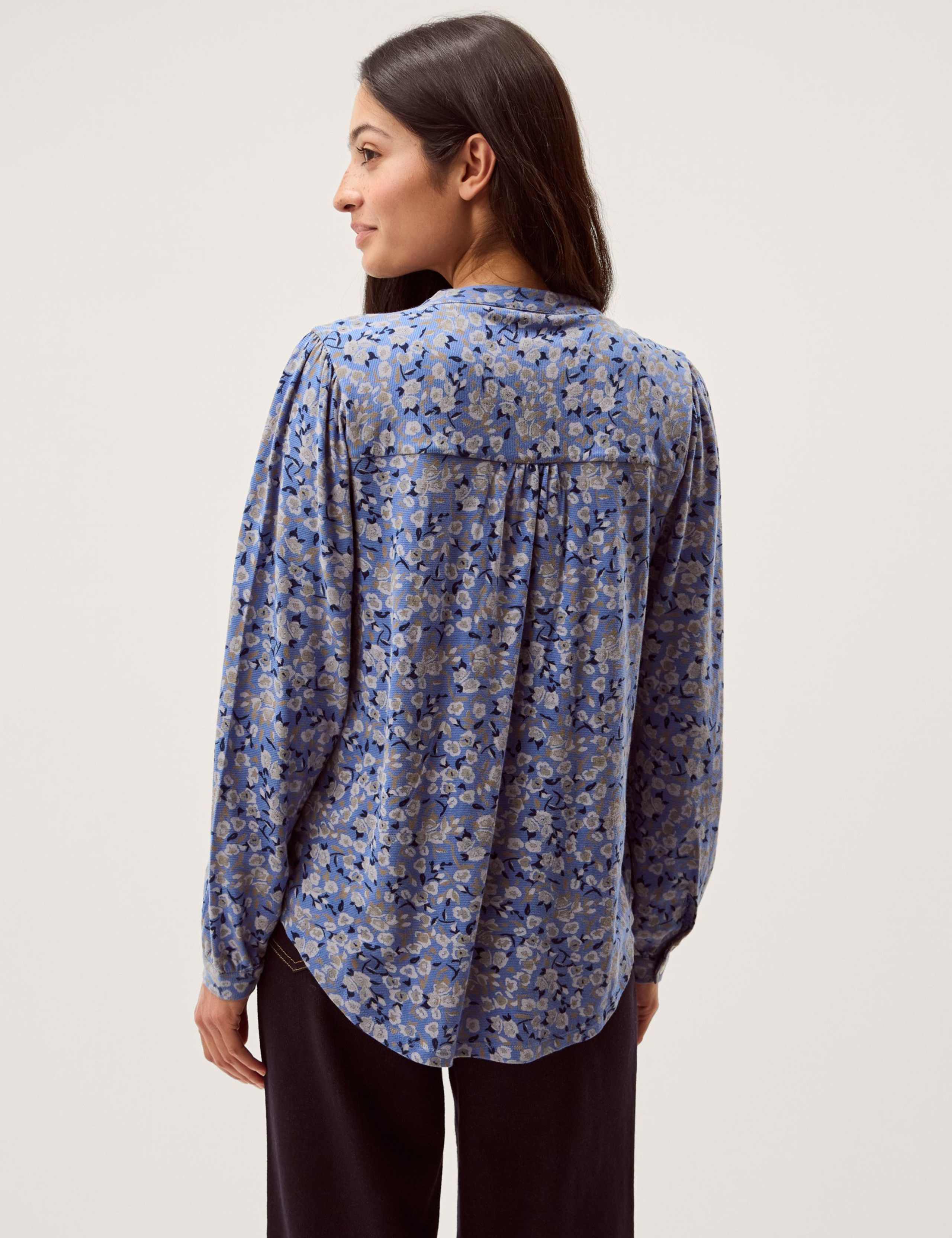 Cotton Rich Jersey Printed Top 3 of 5