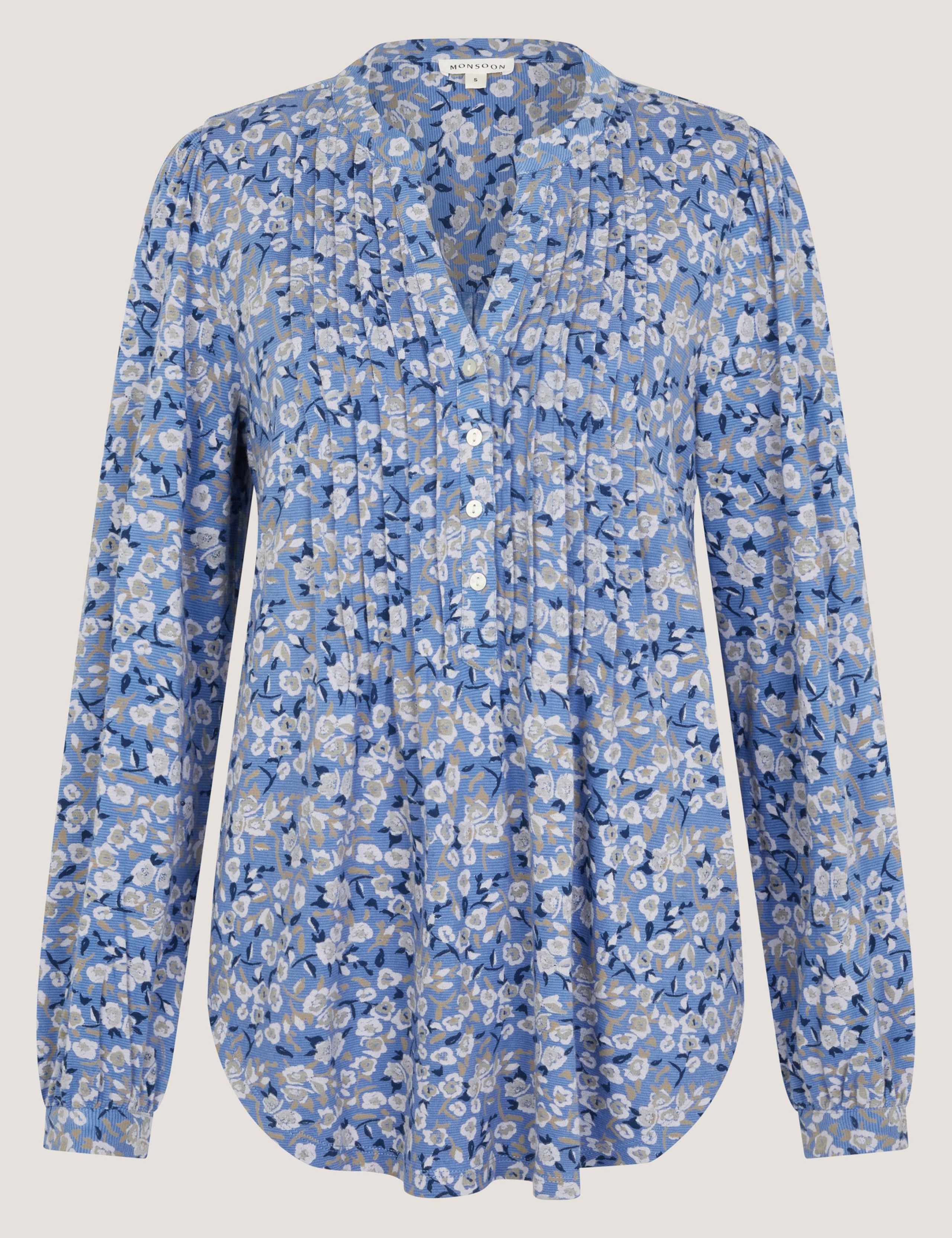 Cotton Rich Jersey Printed Top 2 of 5