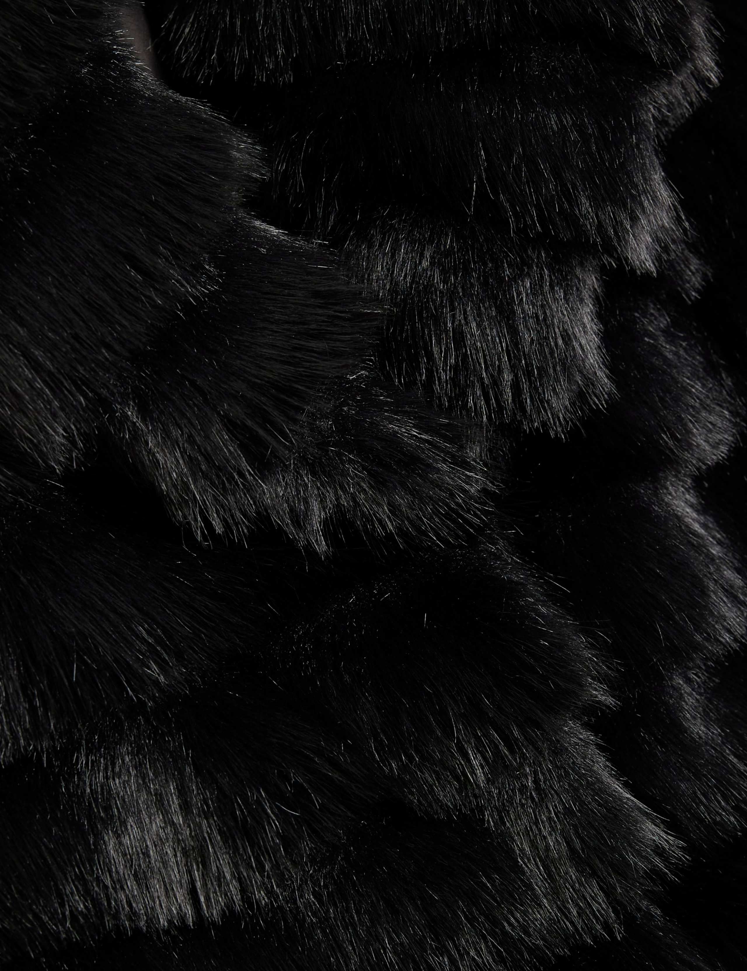 Faux Fur Oversized Short Coat 4 of 6