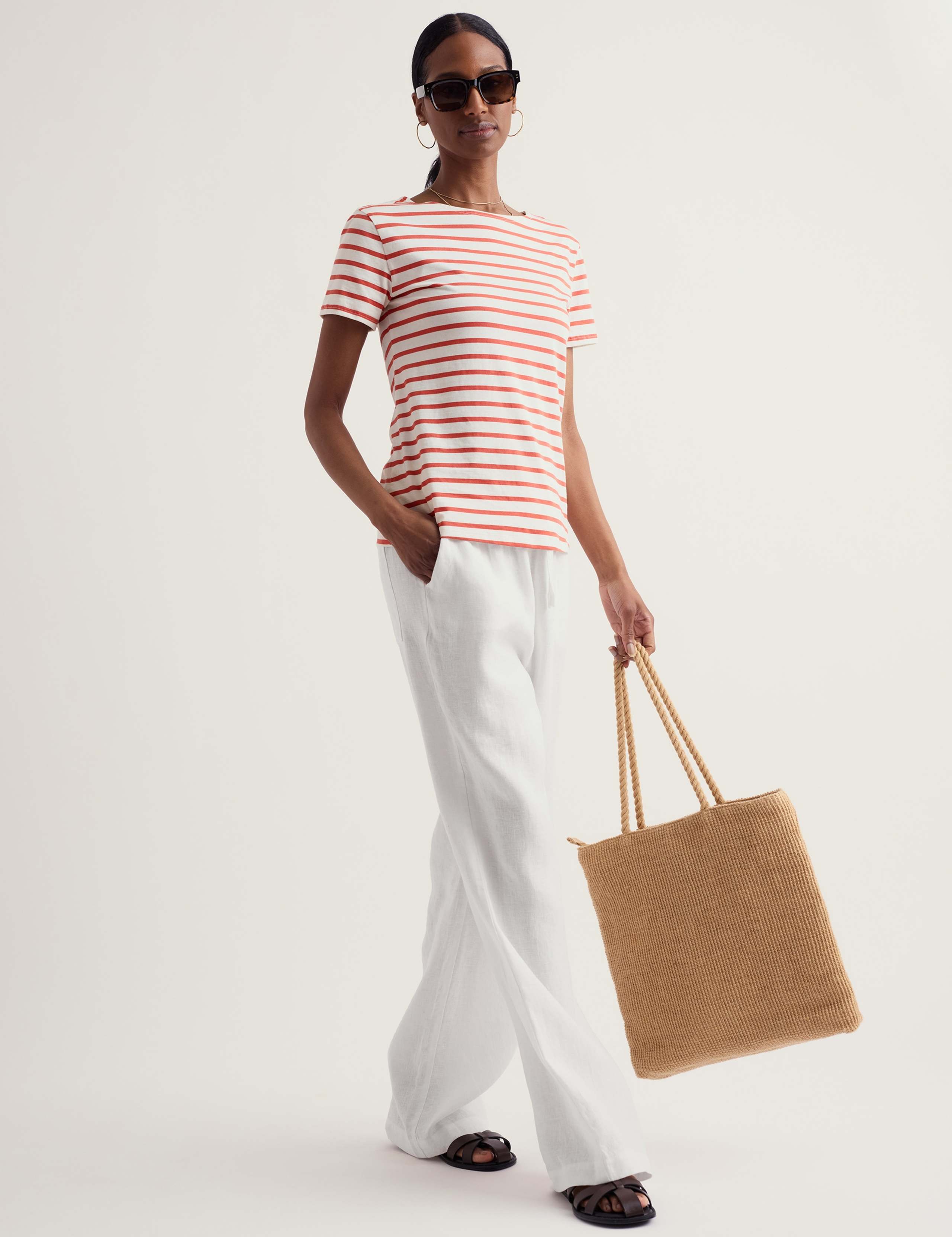 Pure Cotton Striped T-Shirt 3 of 5
