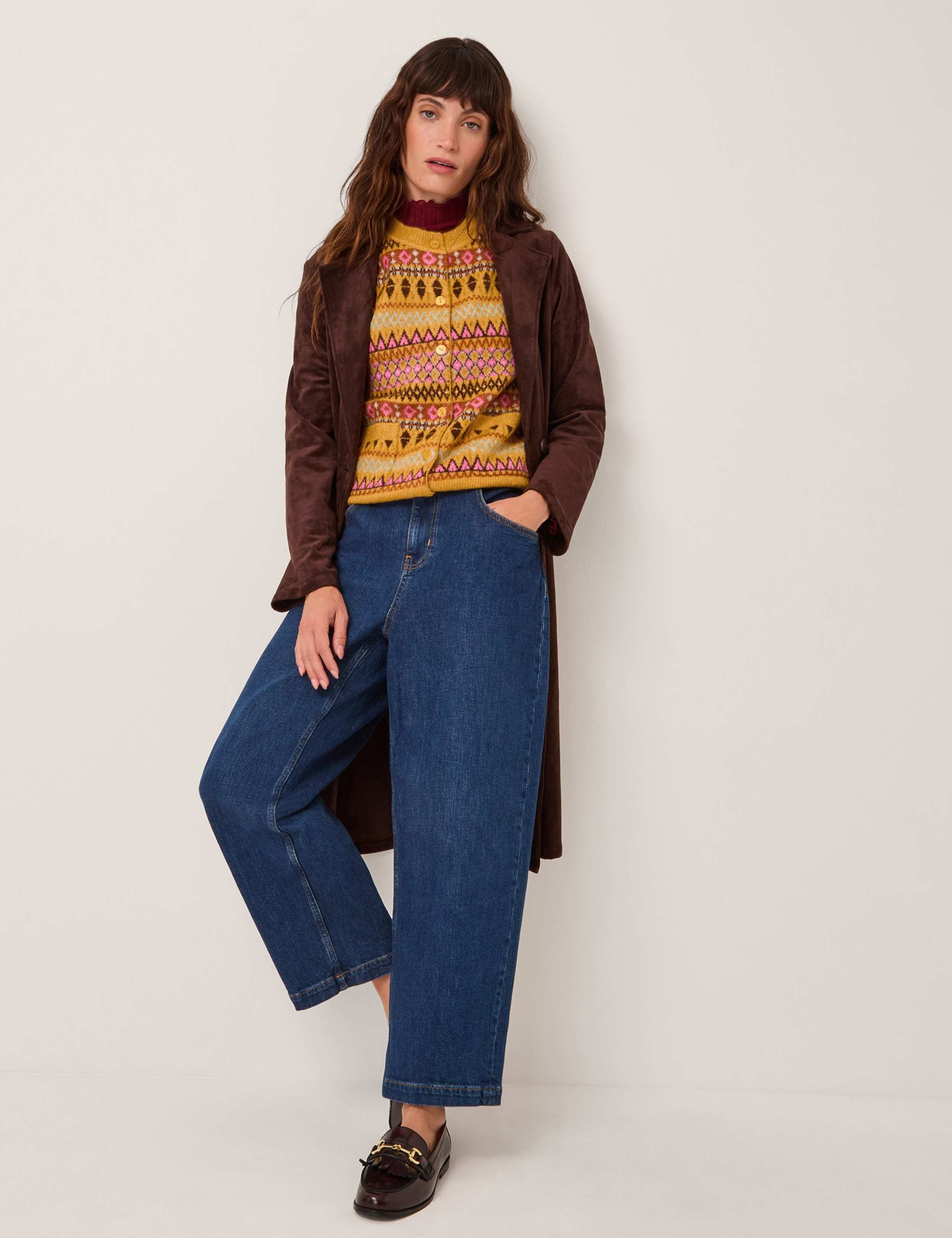 Fair Isle Knitted Tank Waistcoat 4 of 4
