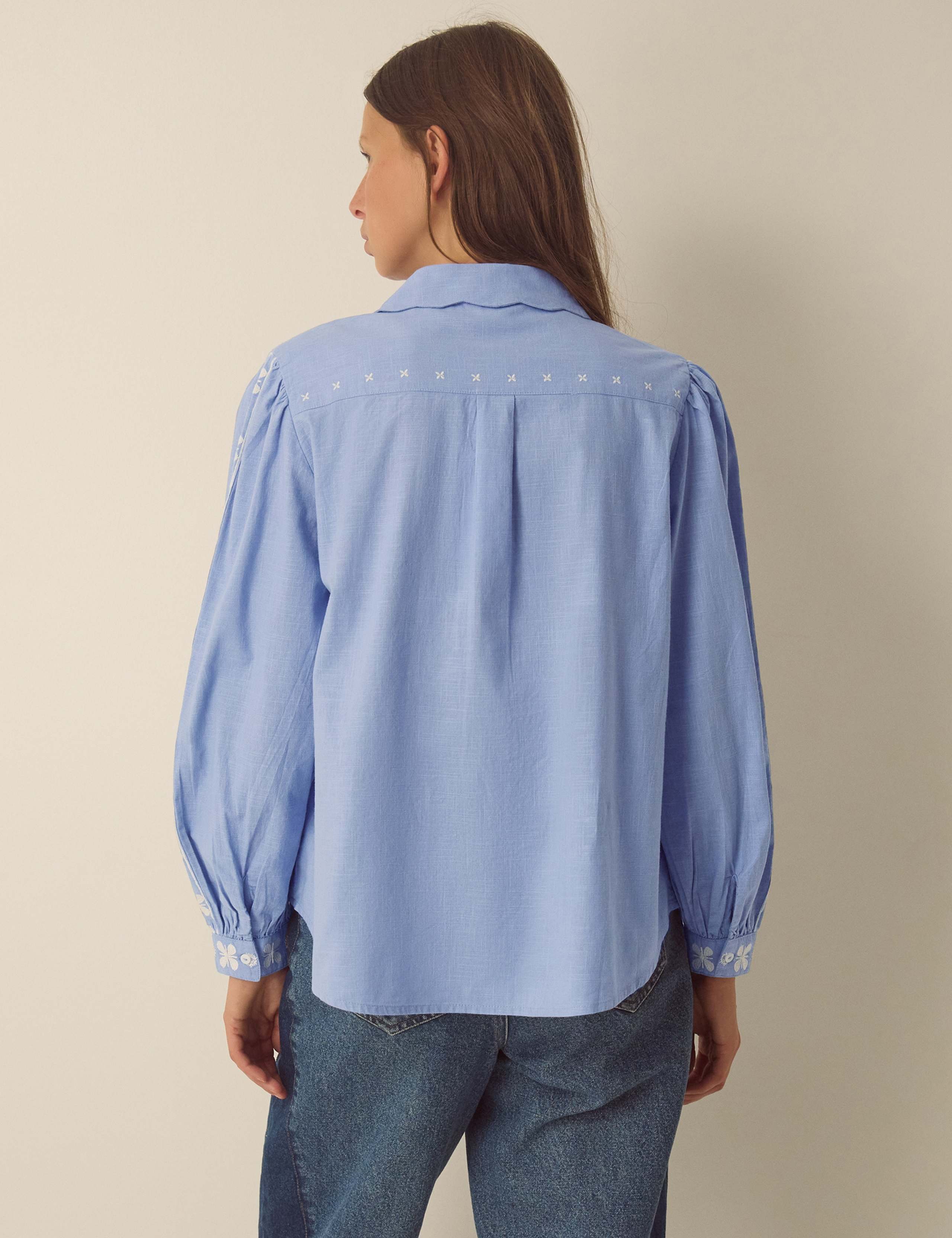 Pure Cotton Collared Shirt 3 of 4