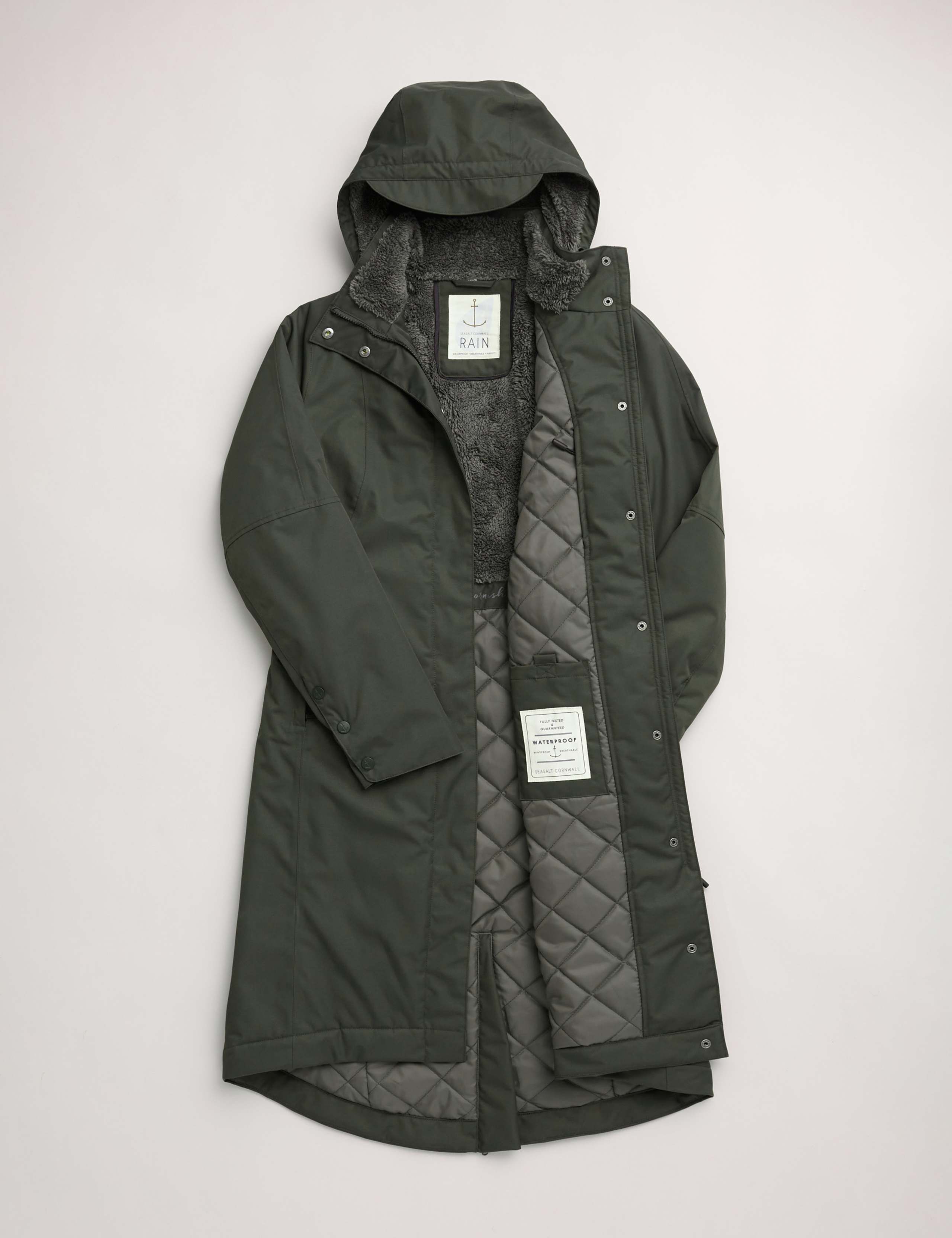 Waterproof Hooded Longline Parka 2 of 4