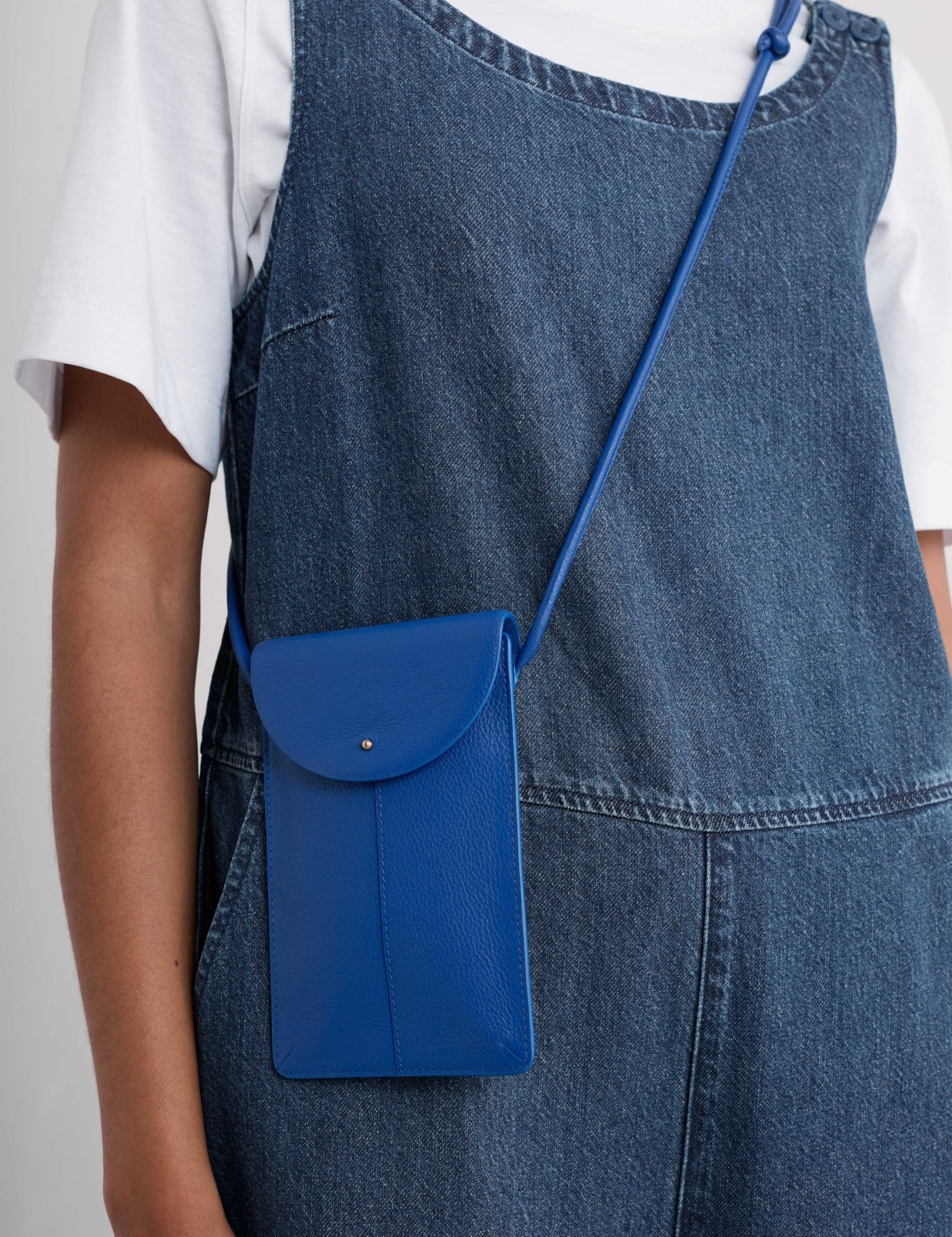 Leather Cross Body Phone Bag 2 of 4