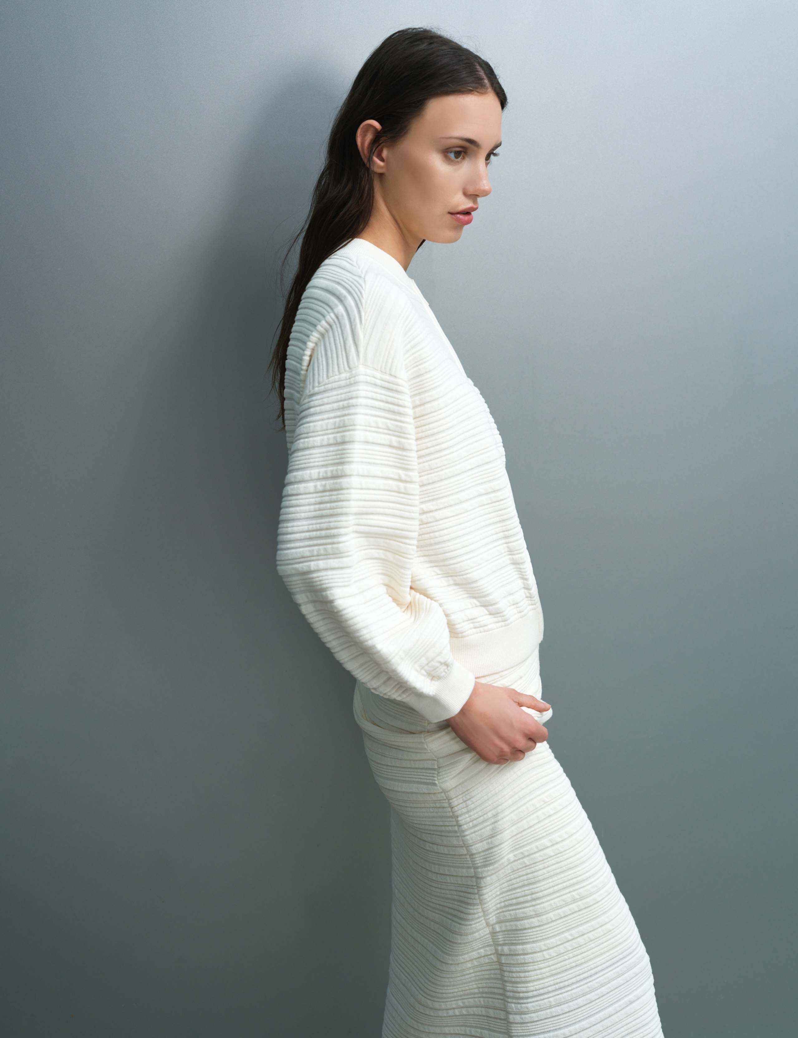 Cotton Rich Textured Cardigan 3 of 6