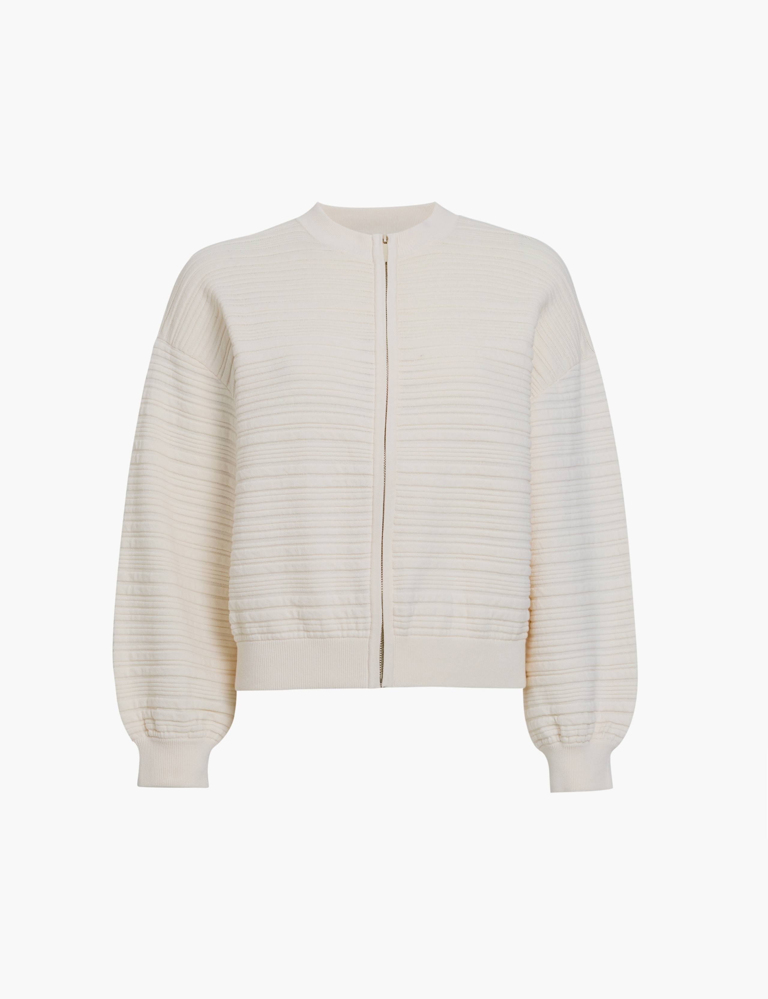 Cotton Rich Textured Cardigan 2 of 6