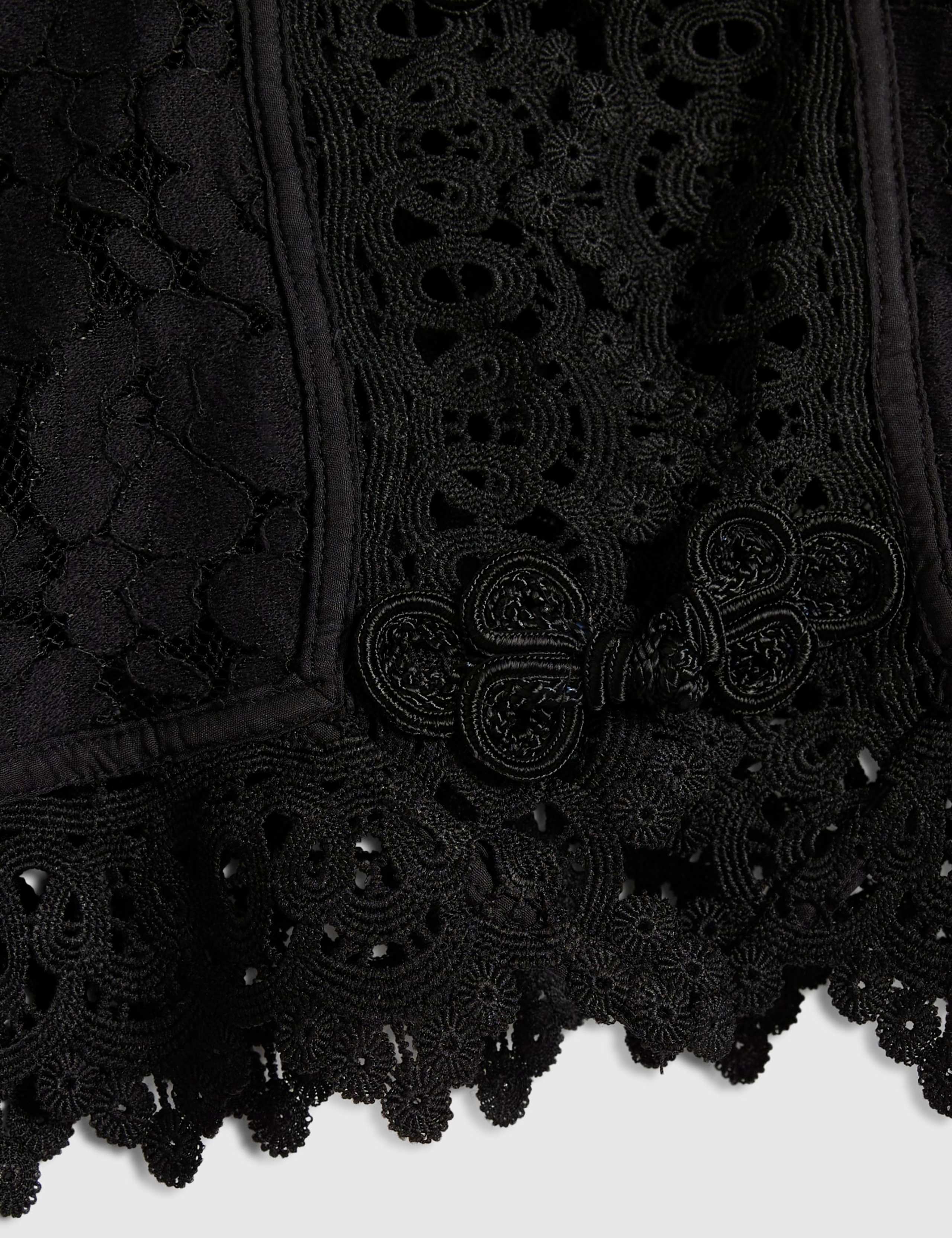 Lace Detail Lightweight Drummer Jacket 3 of 4
