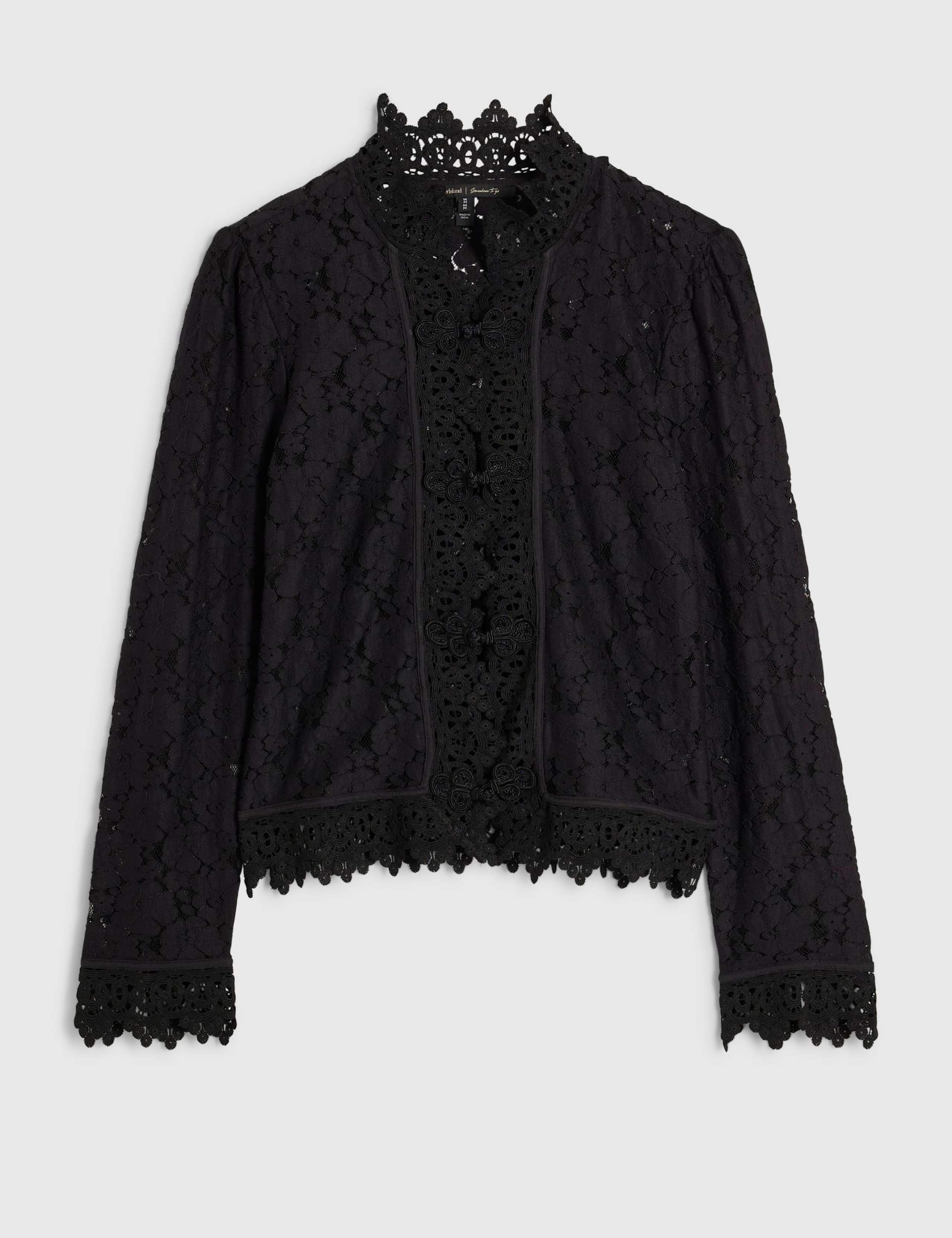 Lace Detail Lightweight Drummer Jacket 4 of 4