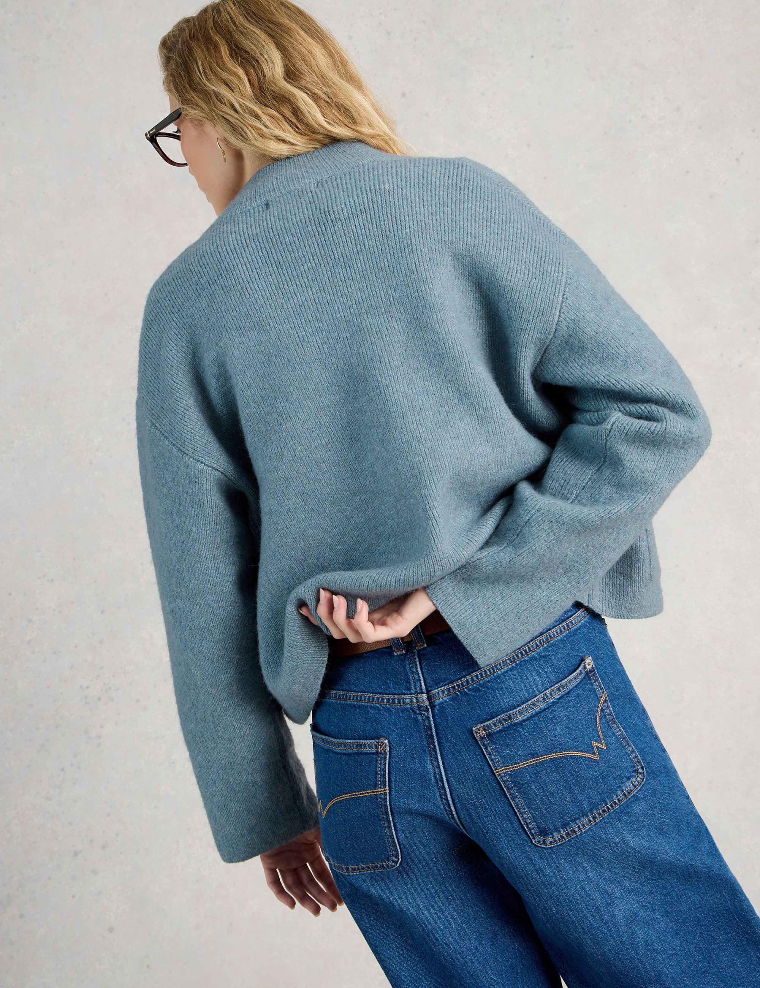 Margot Crew Neck Cardigan 4 of 7