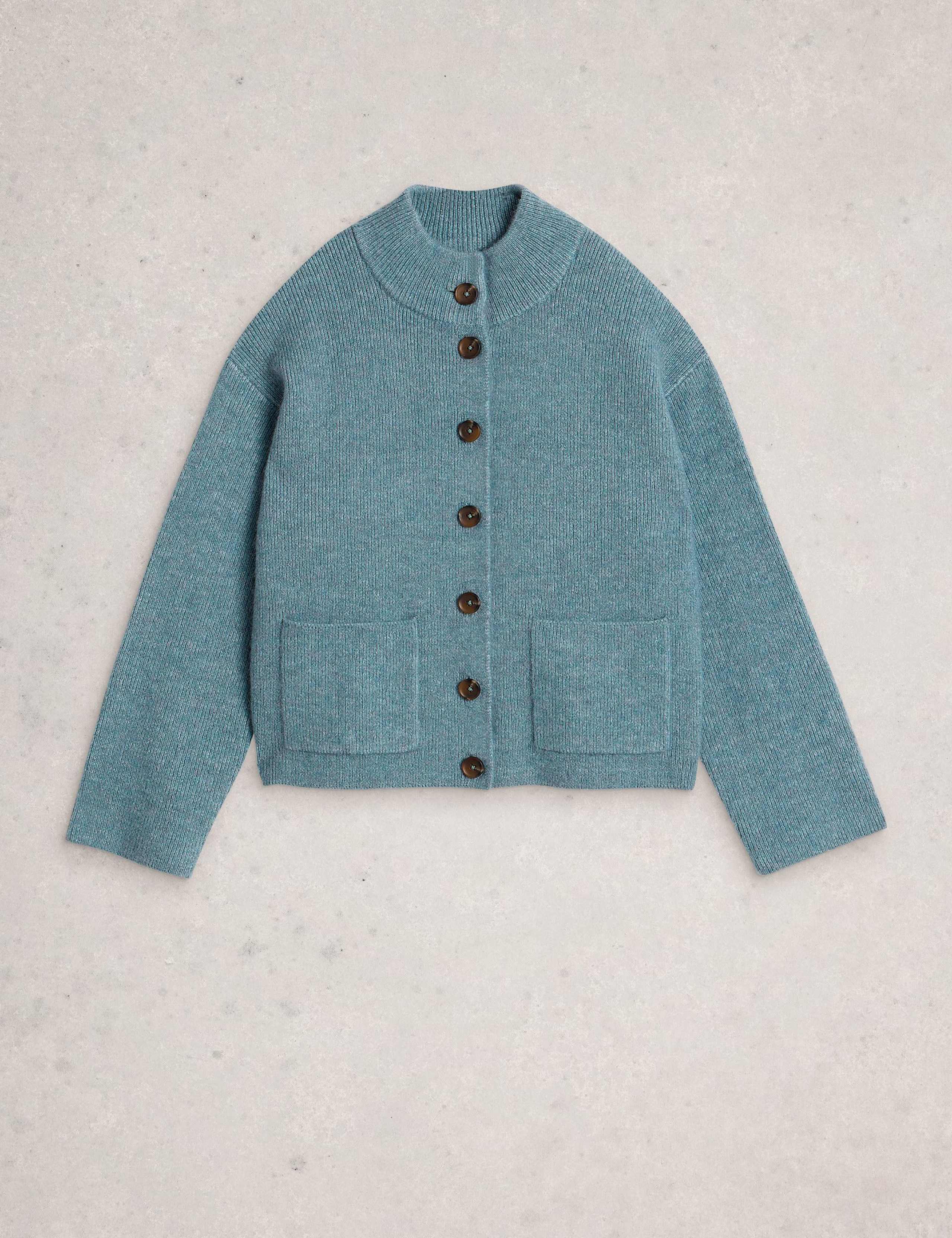 Margot Crew Neck Cardigan 2 of 7