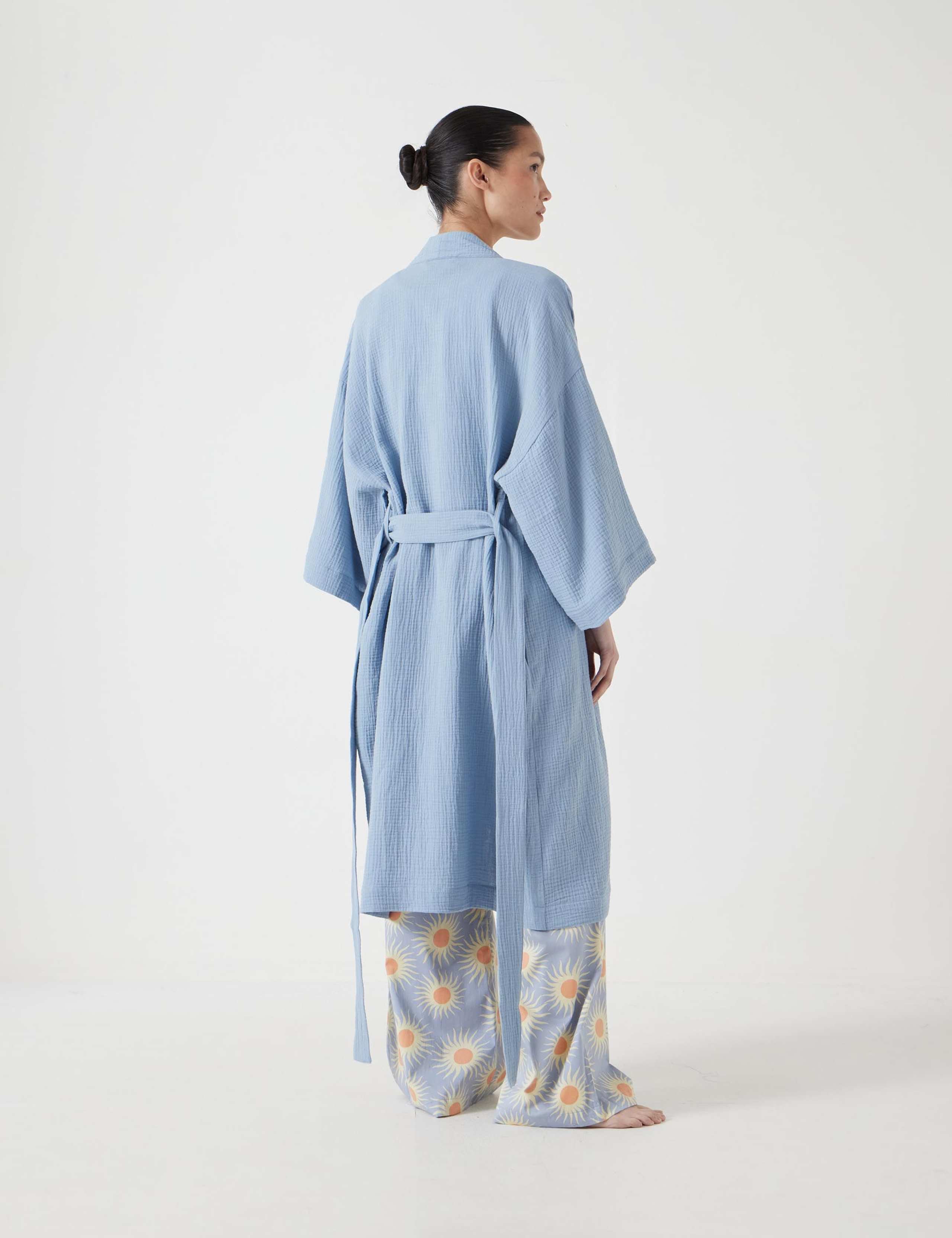 Pure Cotton Waffle Robe 6 of 6