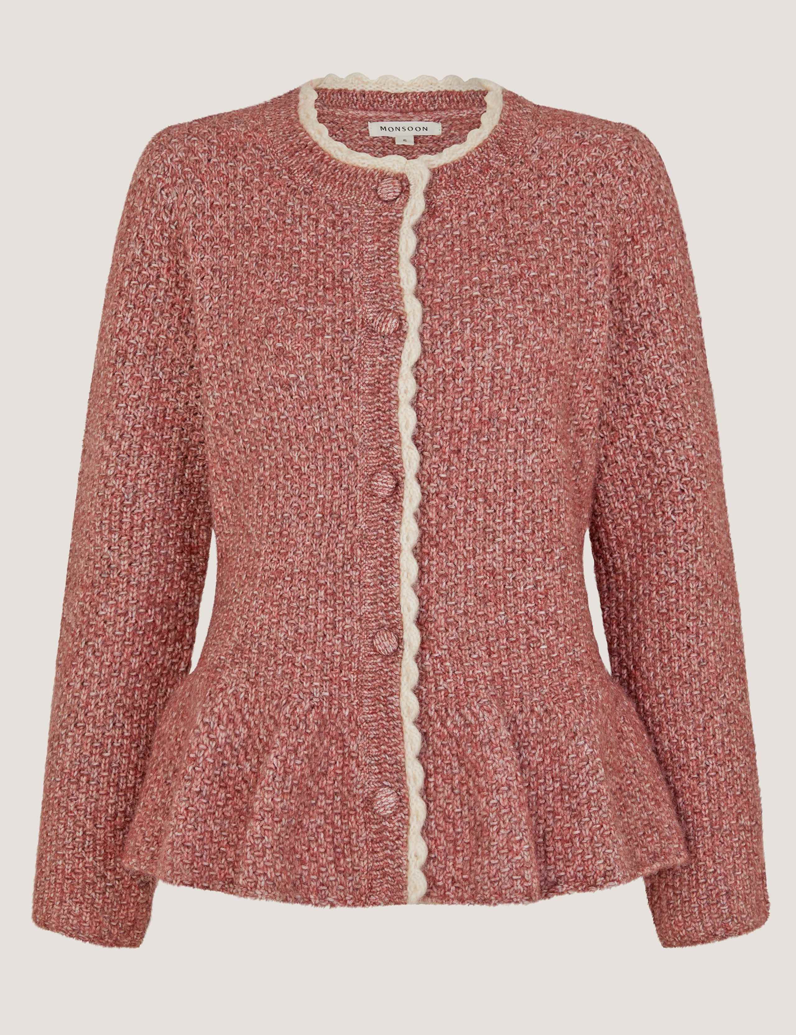 Textured Button Front Cardigan 2 of 5