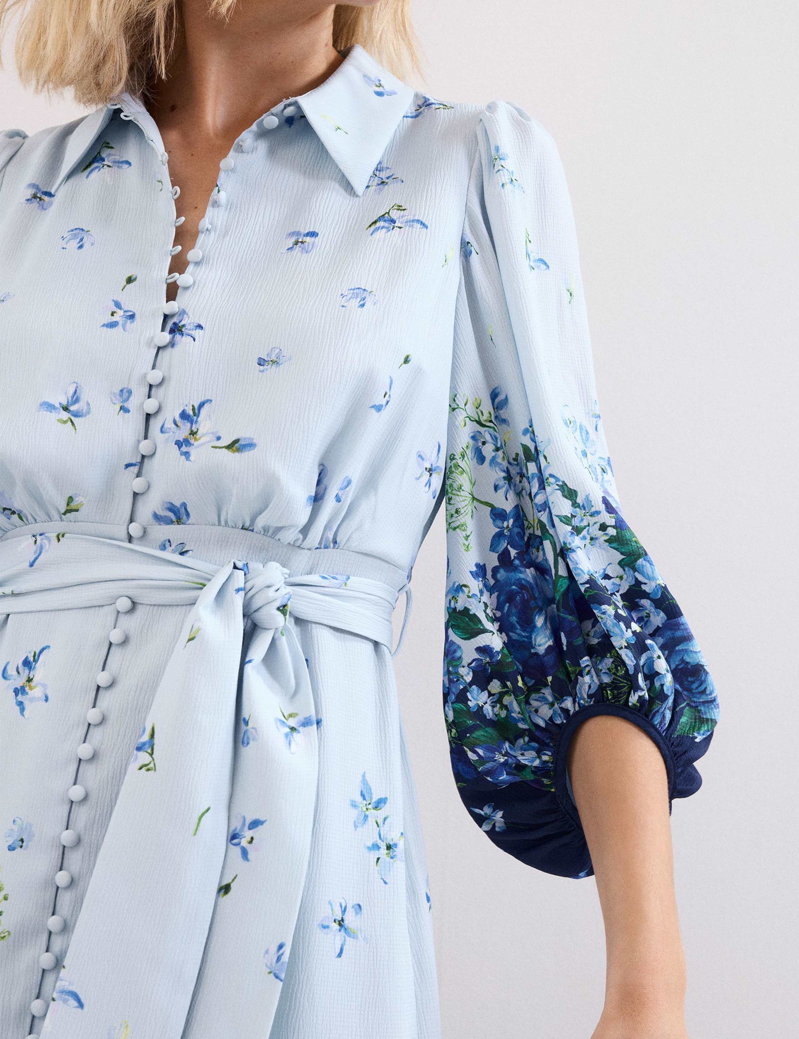 Floral Midaxi Shirt Dress 5 of 6