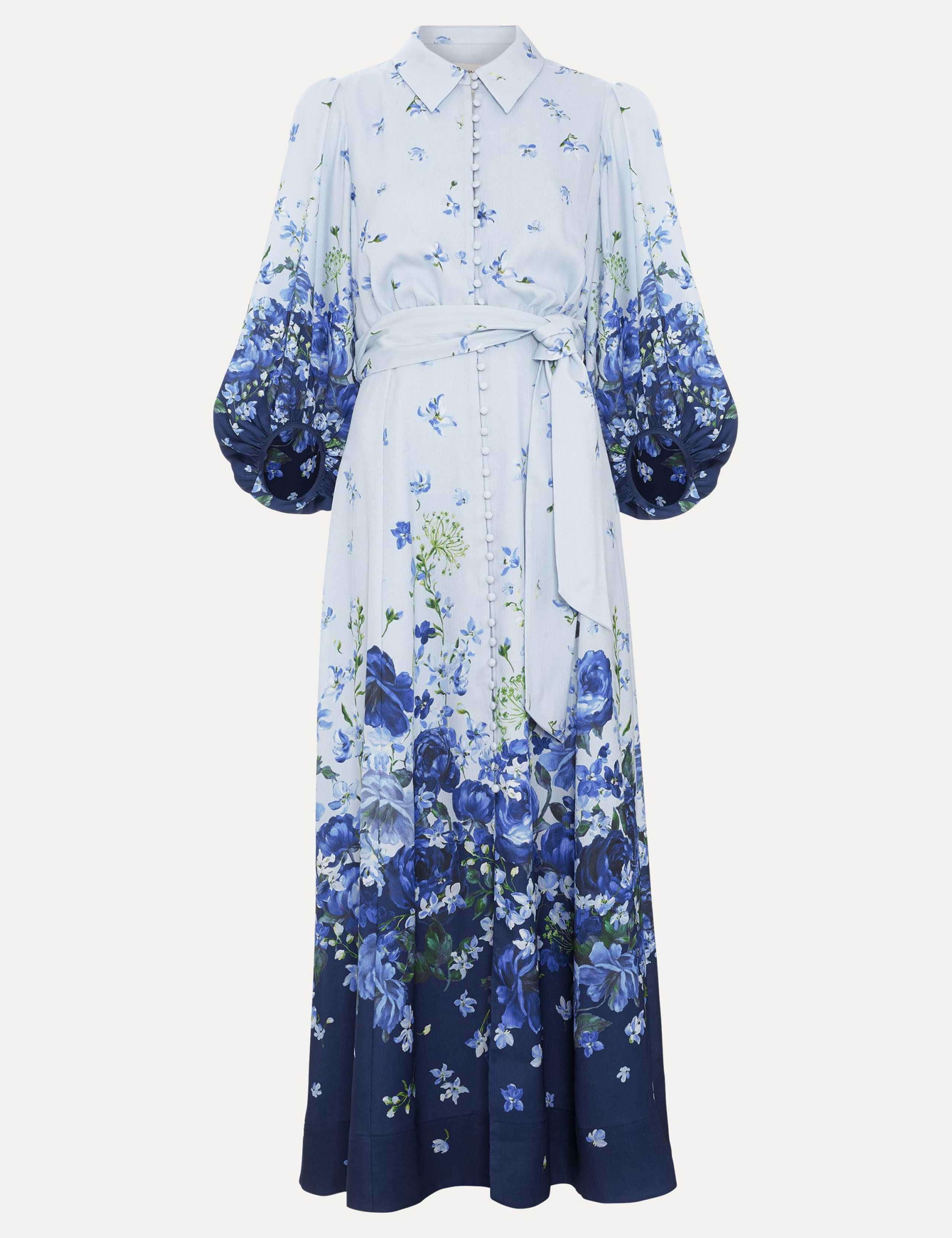 Floral Midaxi Shirt Dress 2 of 6