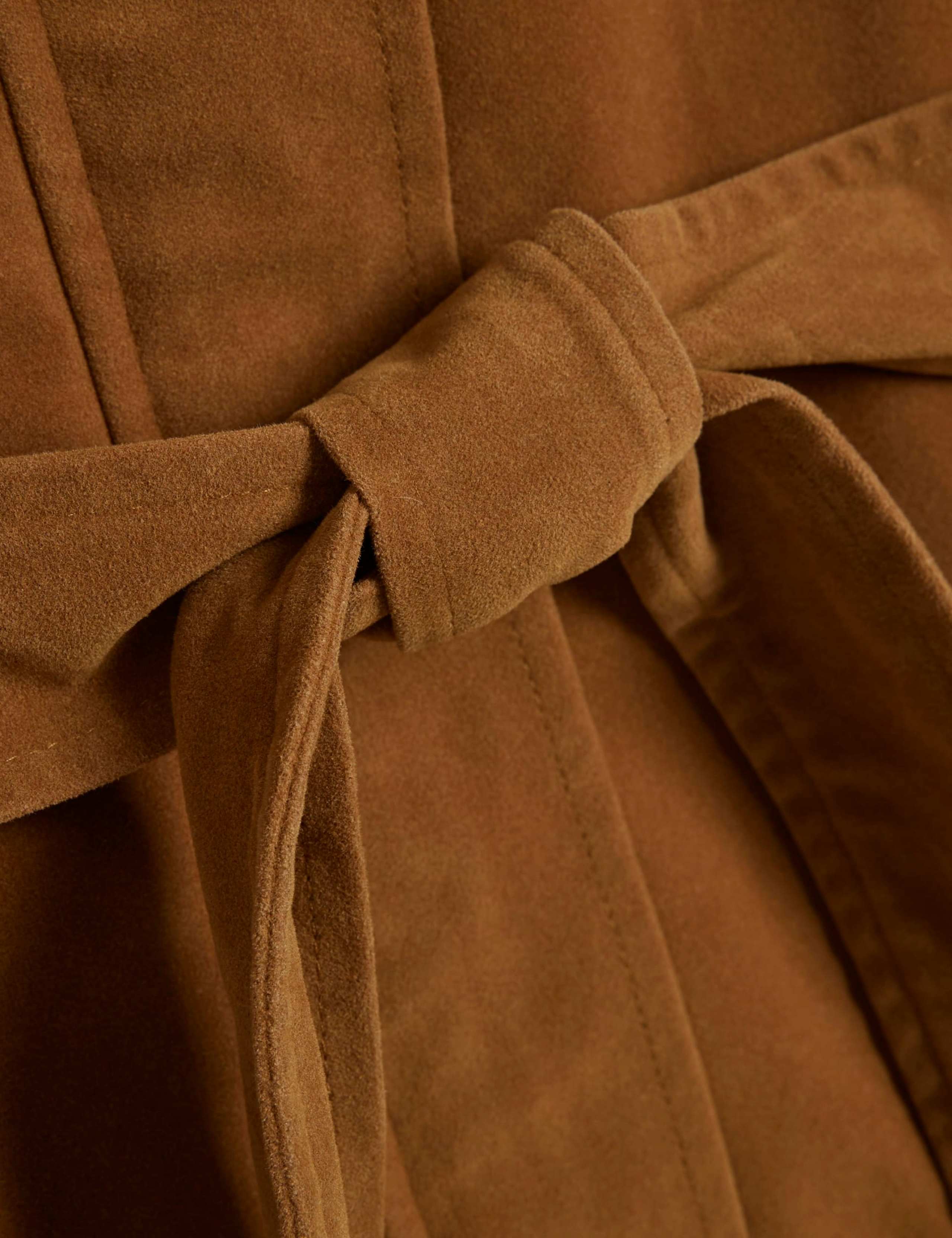 Suedette Belted Jacket 2 of 4