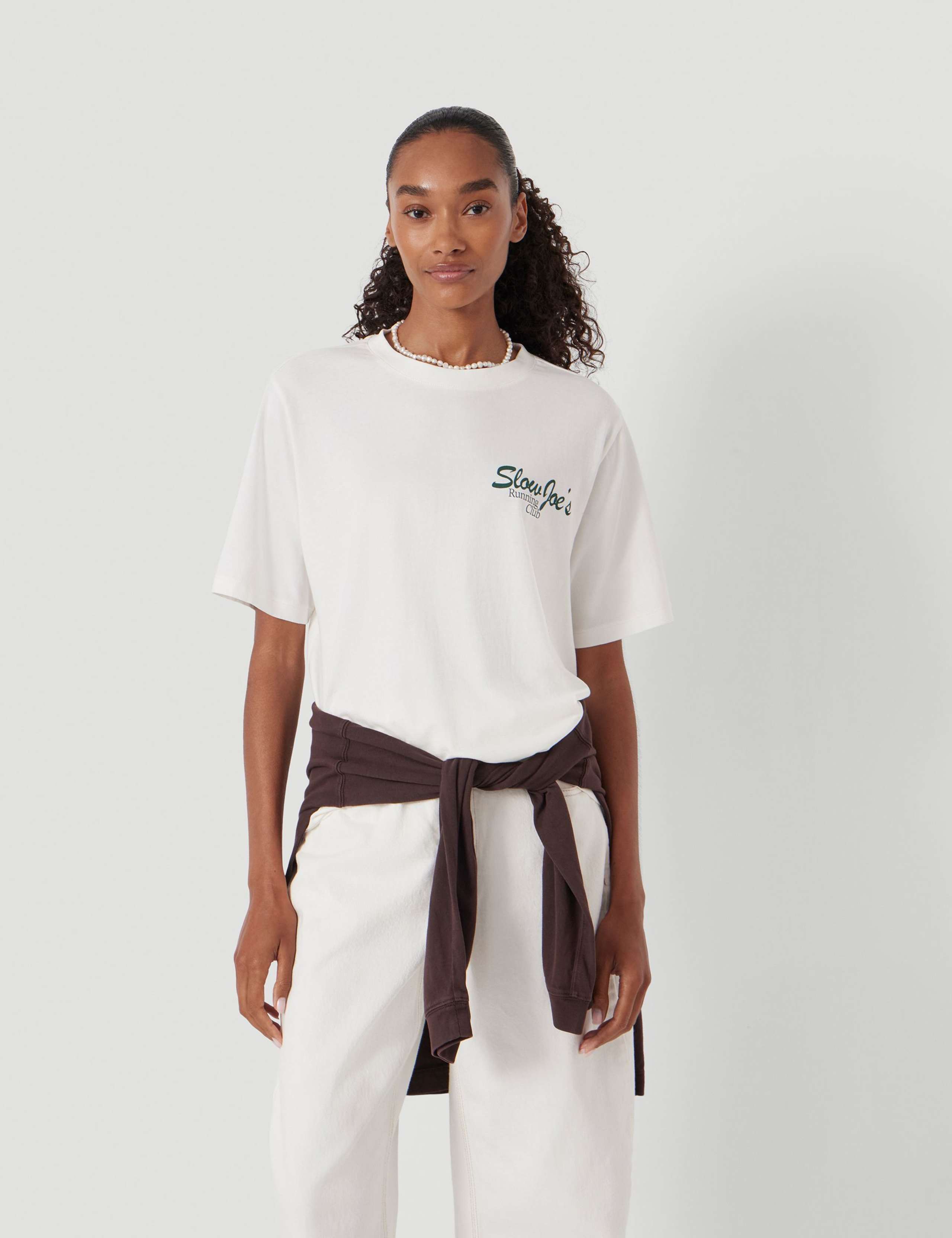 Pure Cotton Running Club Graphic T-Shirt 1 of 5