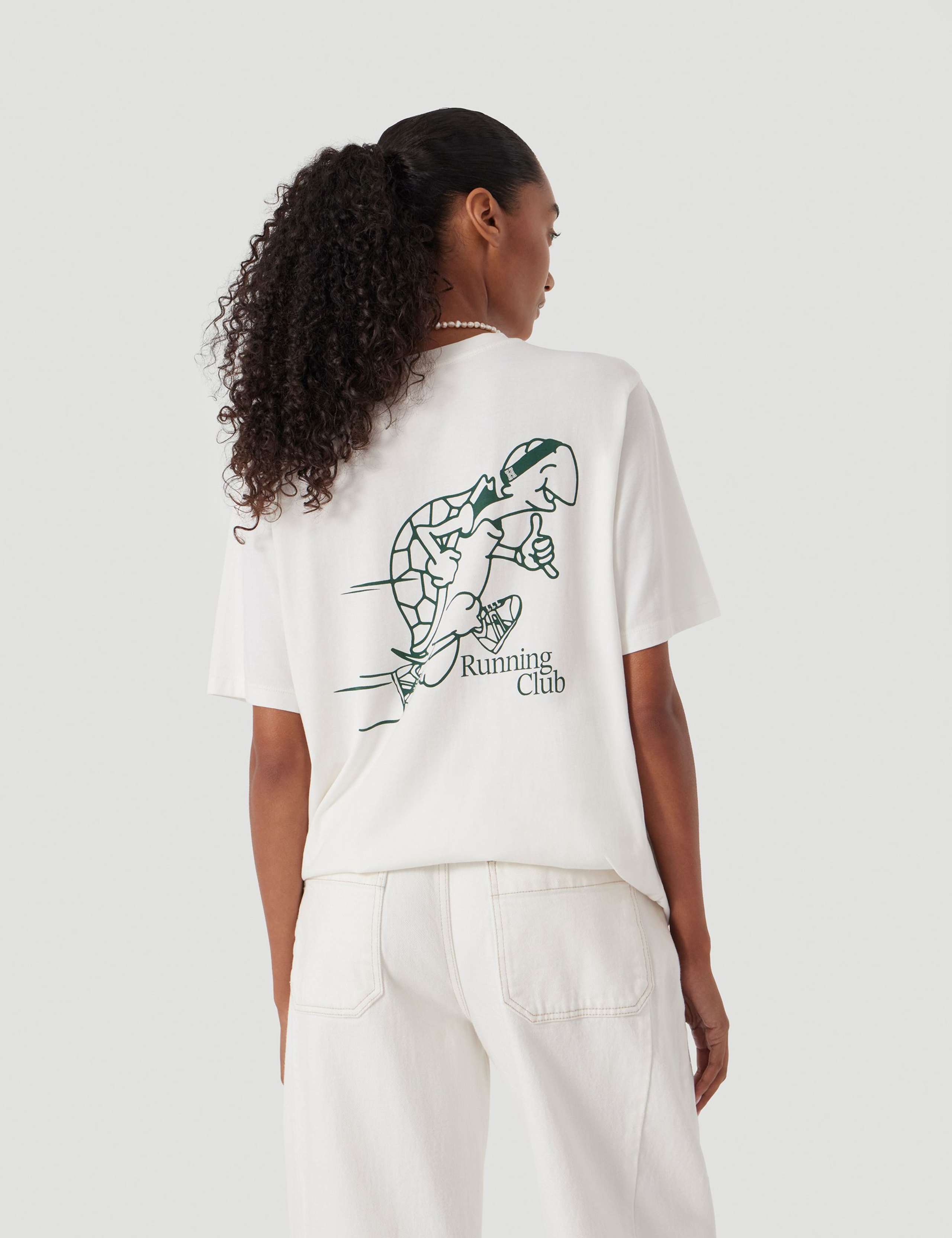 Pure Cotton Slogan Graphic T-Shirt 4 of 5