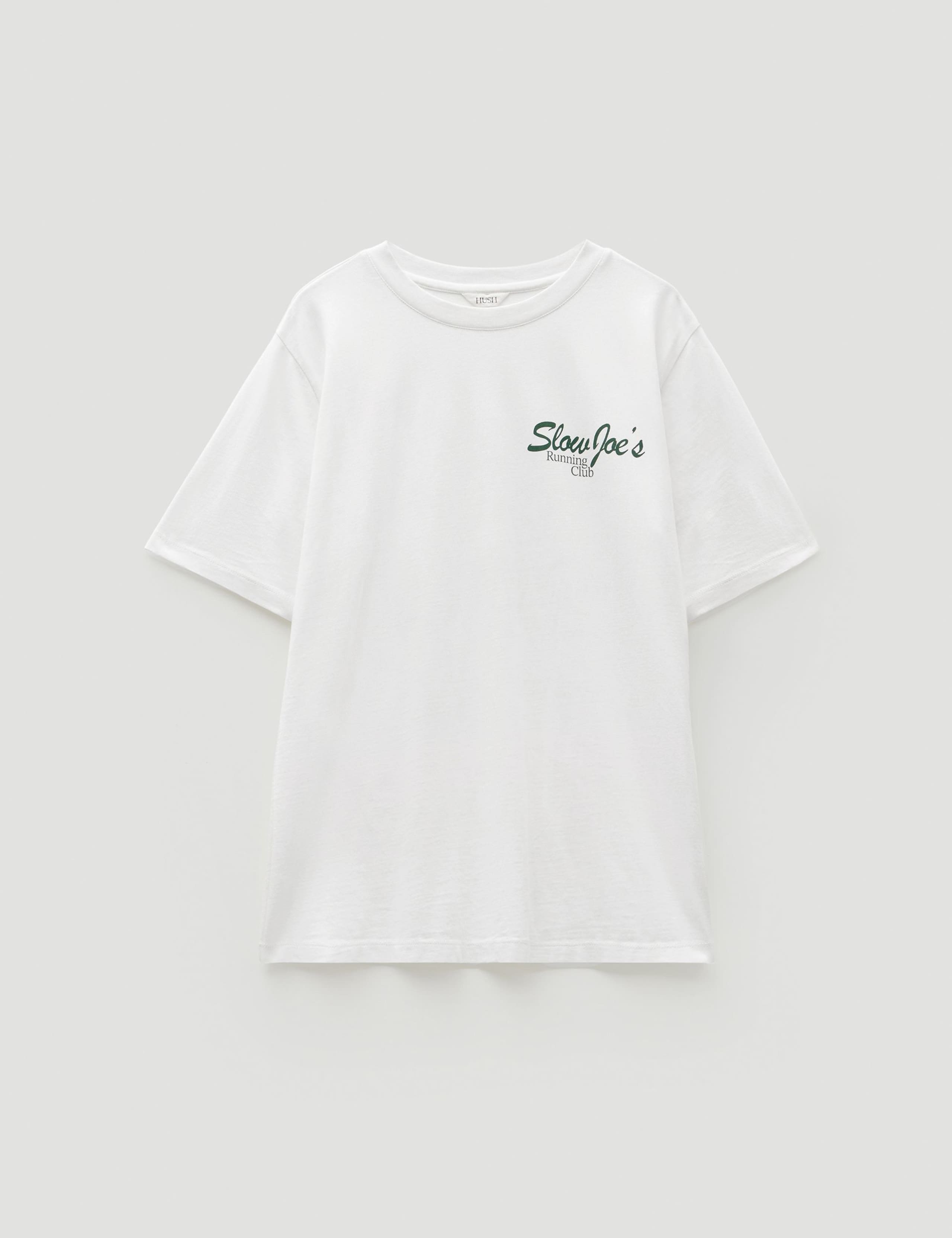 Pure Cotton Slogan Graphic T-Shirt 2 of 5