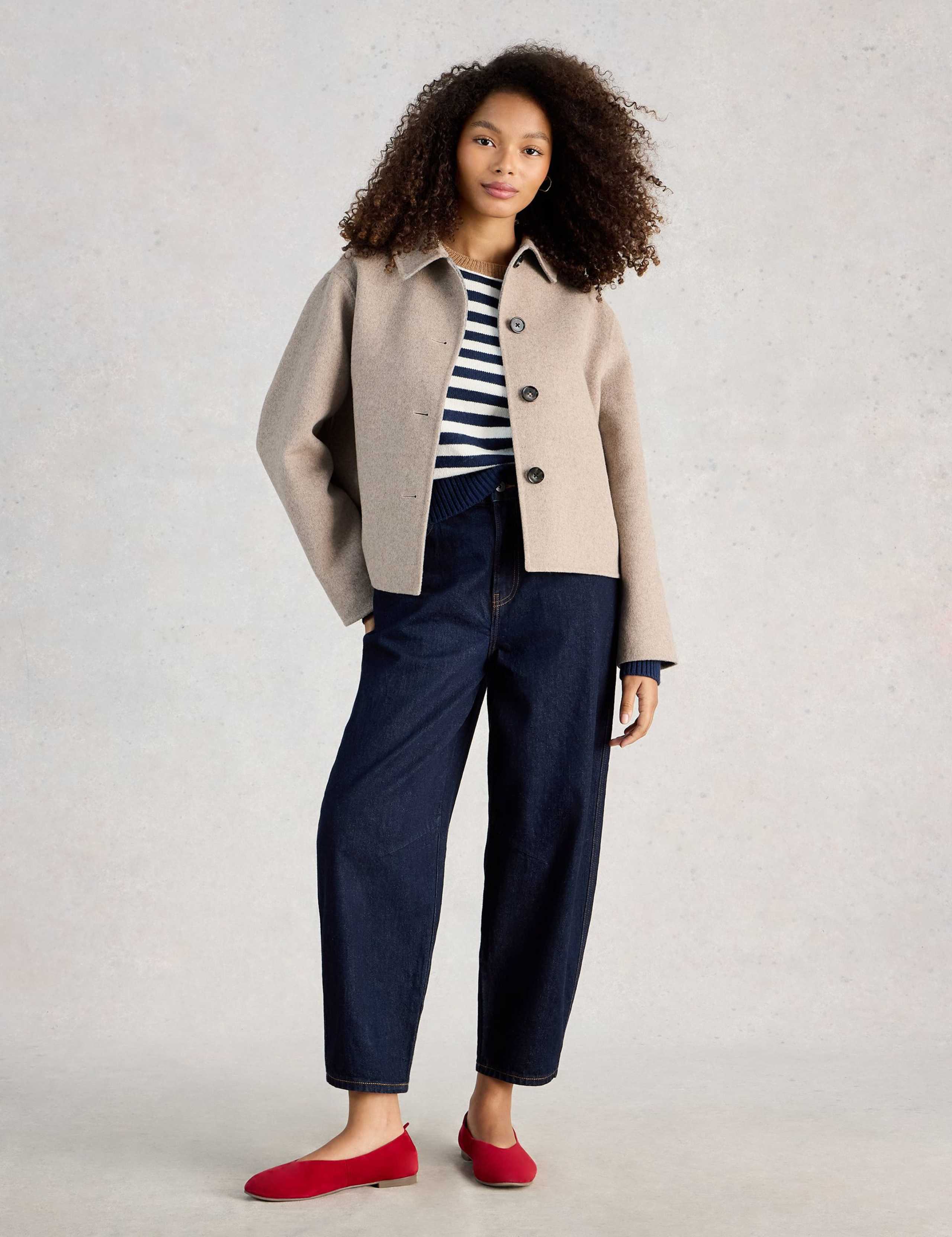 Wool Blend Short Jacket 1 of 6