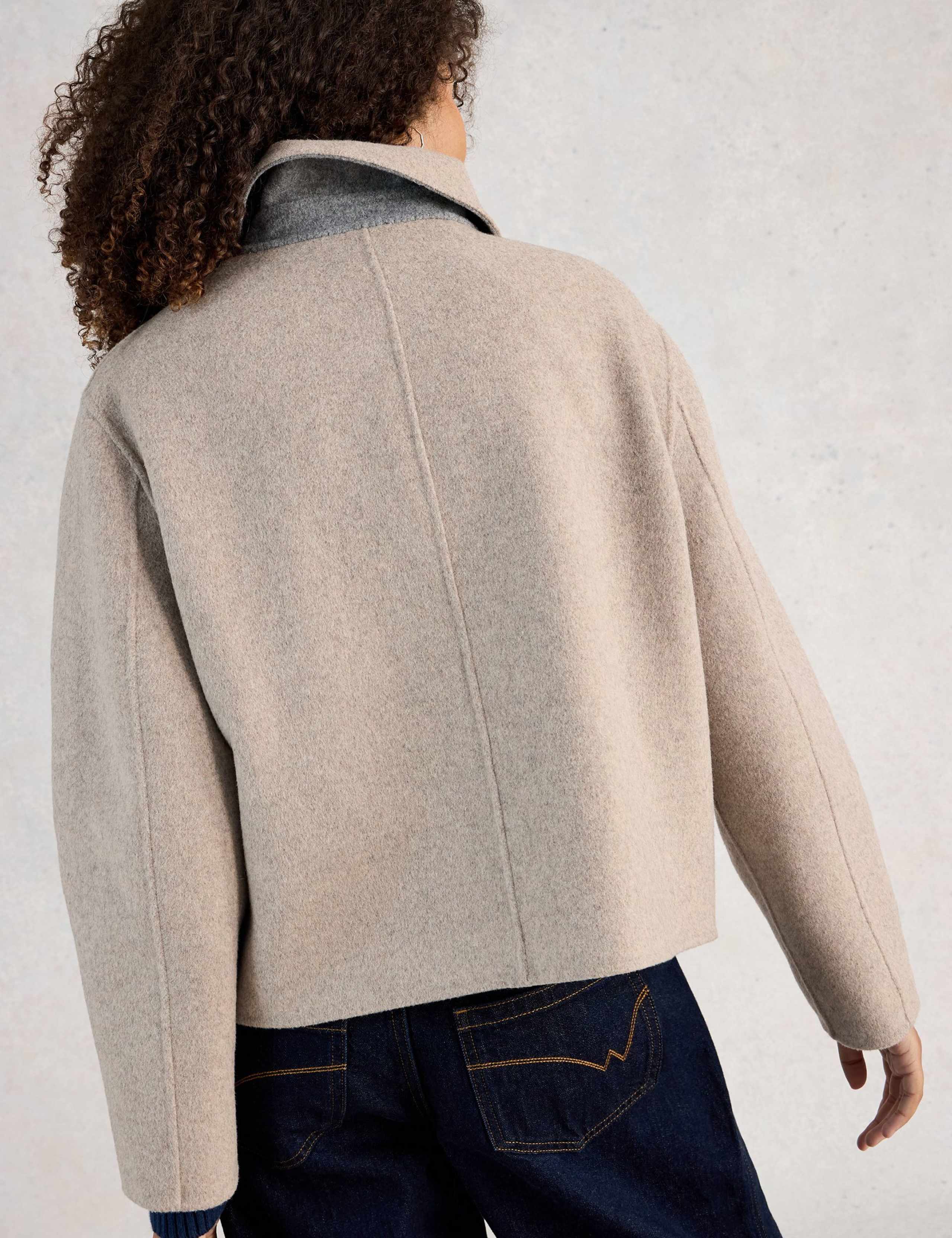 Wool Blend Short Jacket 4 of 6