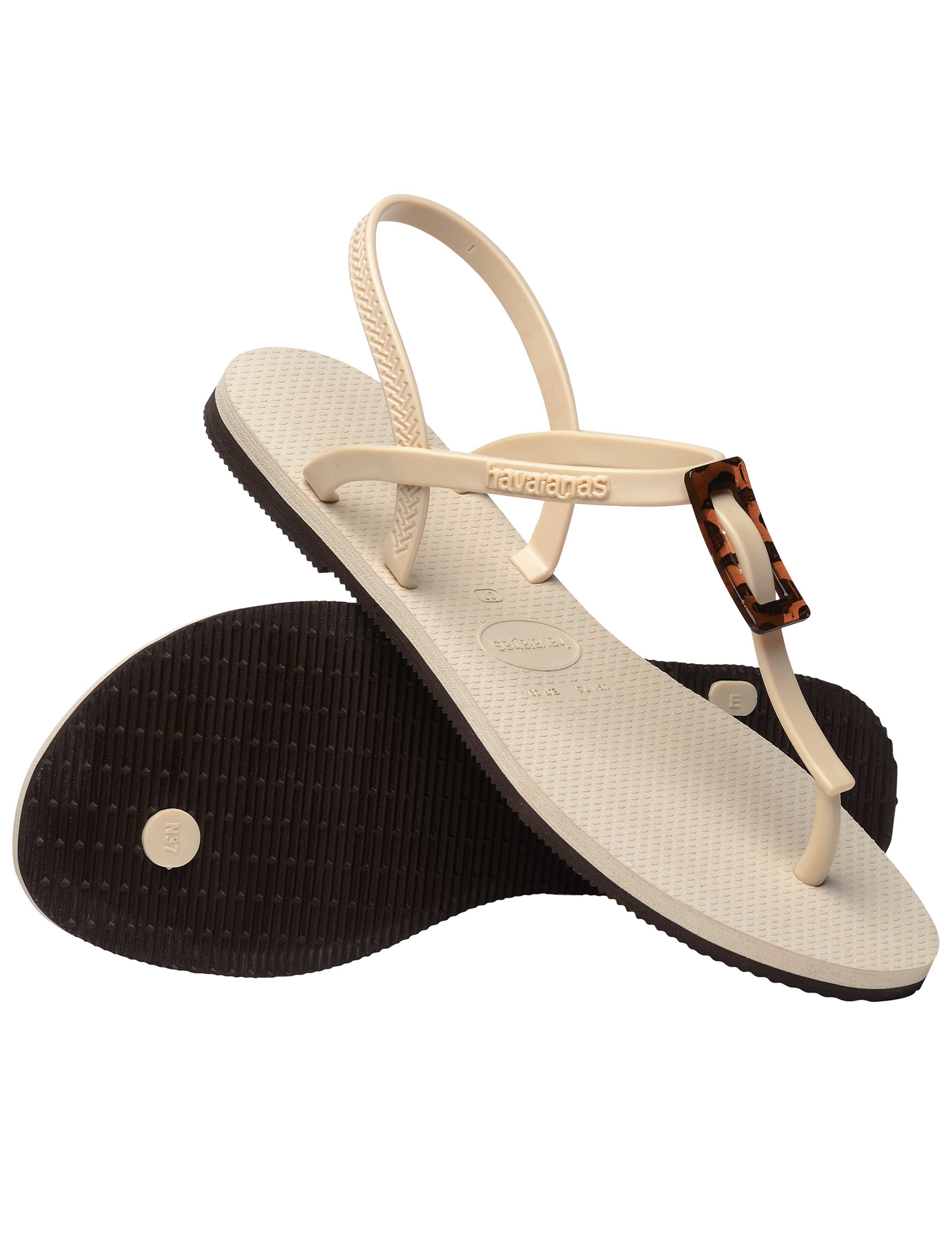 Buckle Ankle Strap Flat Sandals 5 of 7