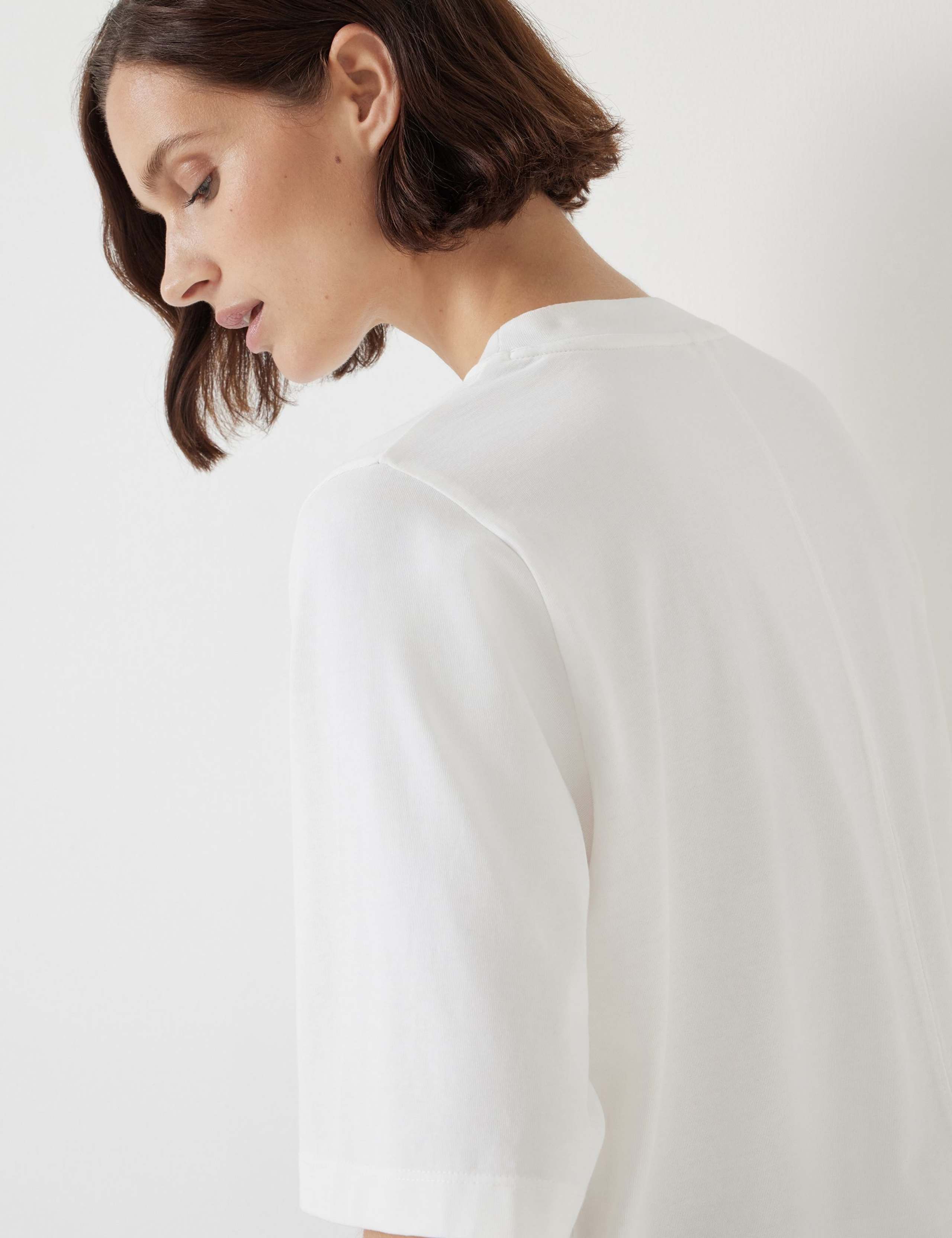 Pure Cotton Crew Neck T-Shirt 5 of 5