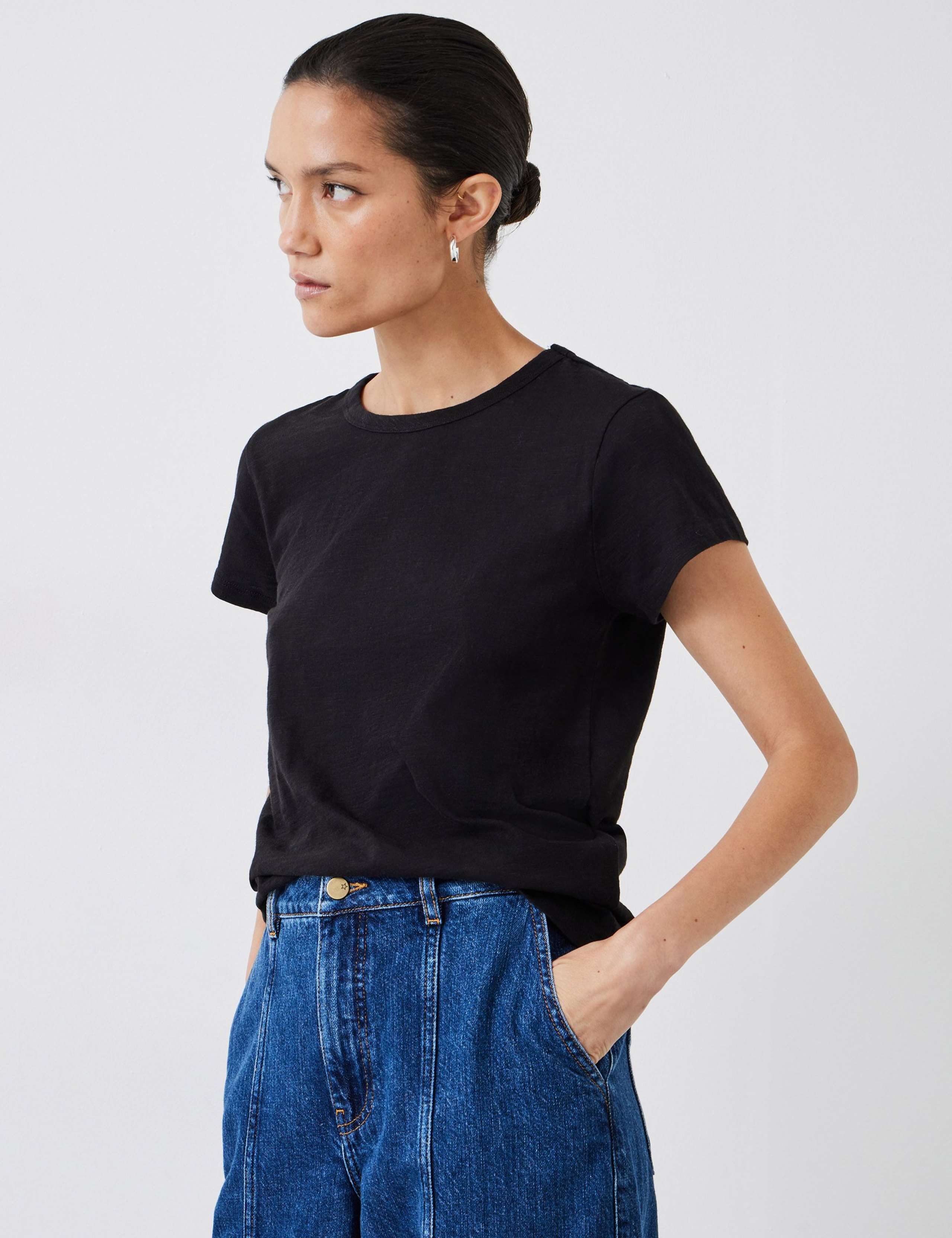 Pure Cotton Slim Fit T-Shirt 1 of 3