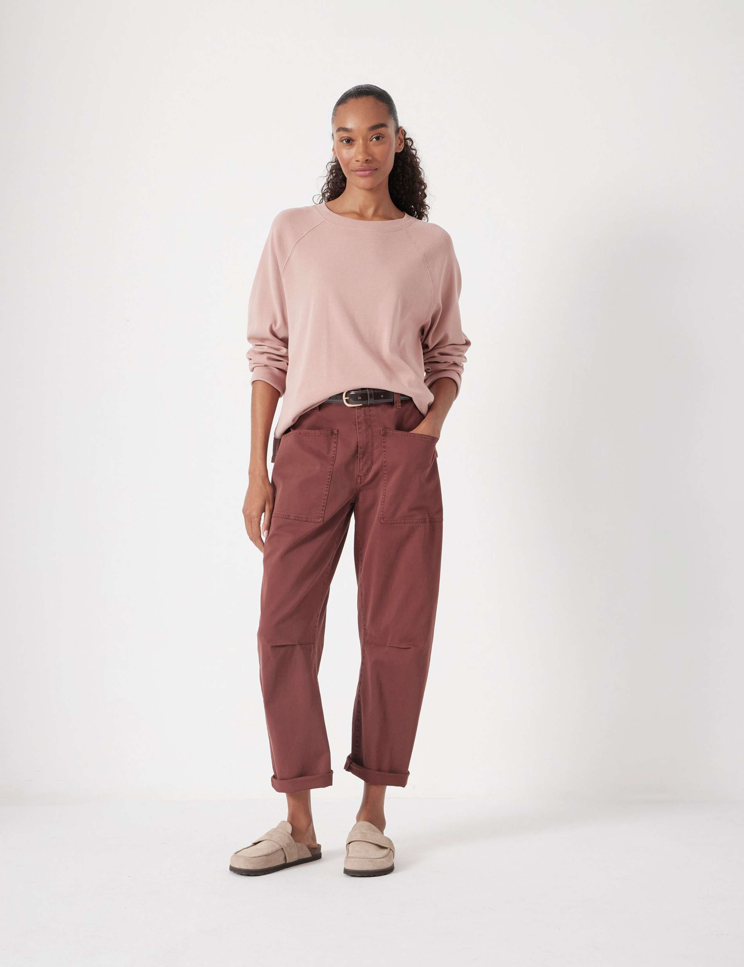 Pure Cotton Raglan Sleeve Top 3 of 5