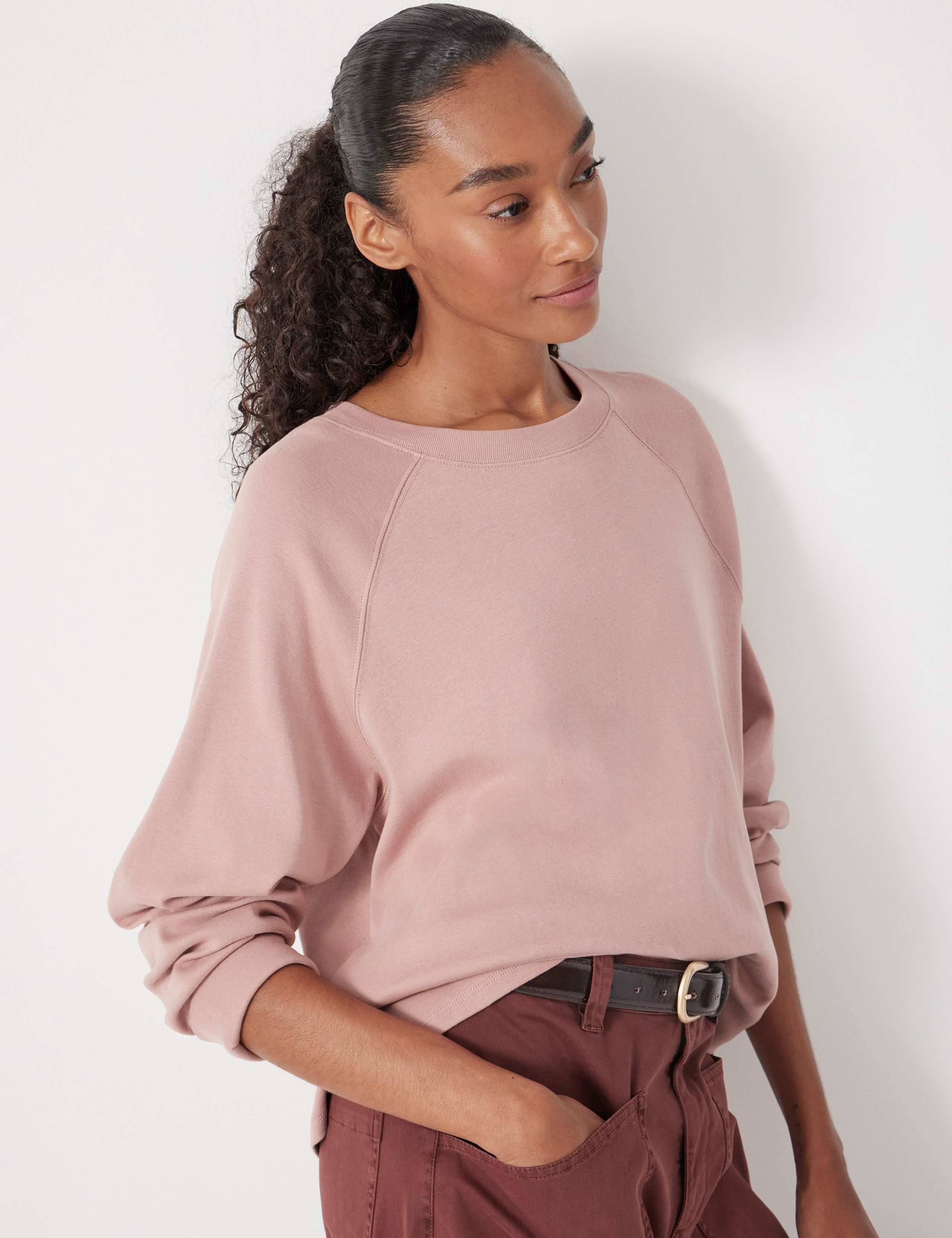 Pure Cotton Raglan Sleeve Top 4 of 5
